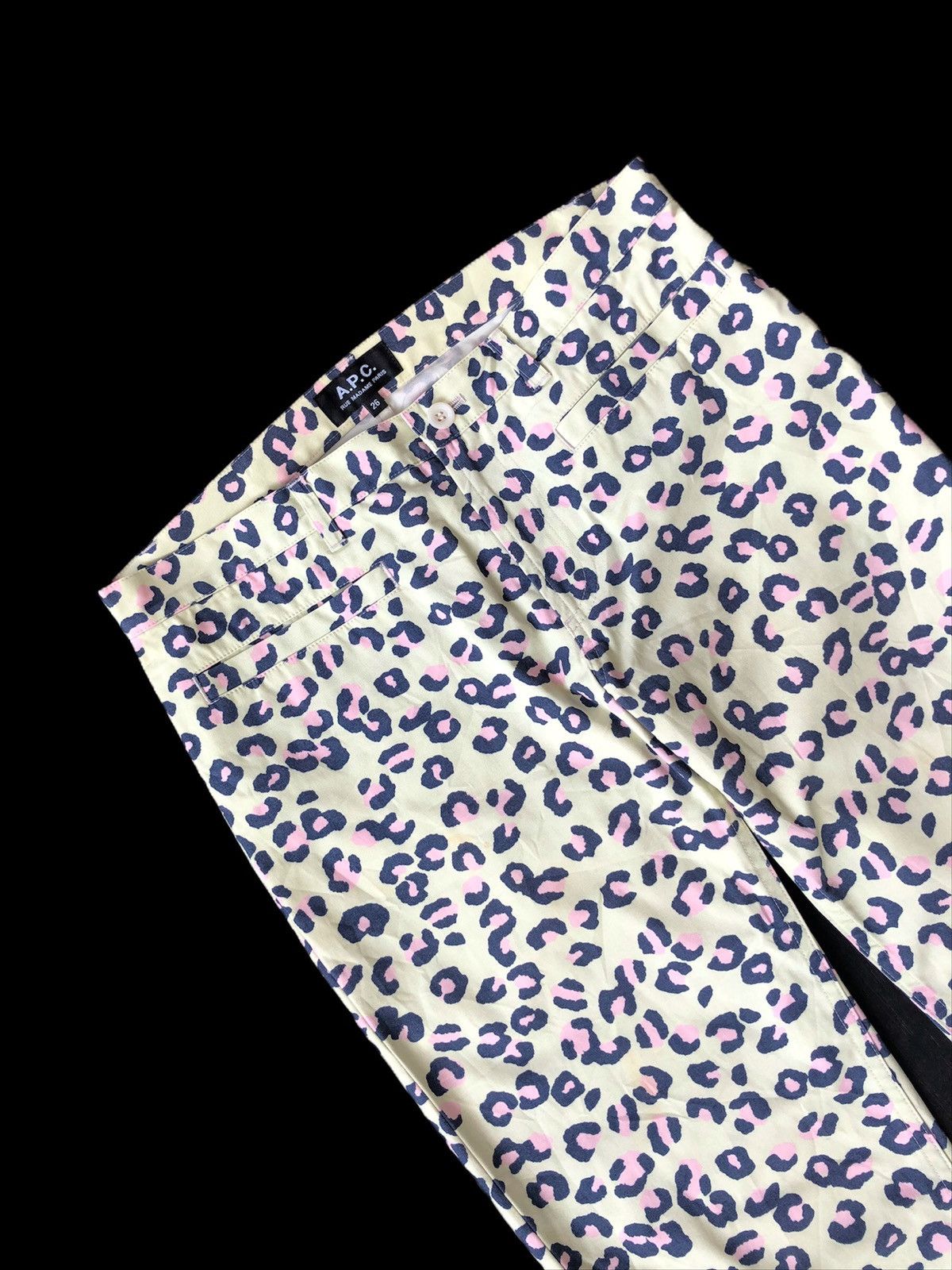 DOPE🔥A.P.C. Paris Leopard Skin Pastel Pants