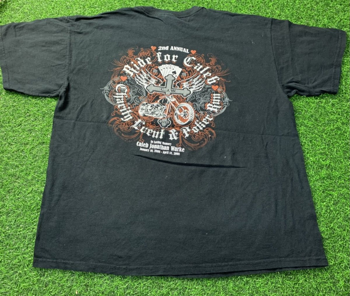 Band Tees Jeremiah James and The Tandem Band Ride for Caleb Tee Size US XL / EU 56 / 4 - 2 Thumbnail