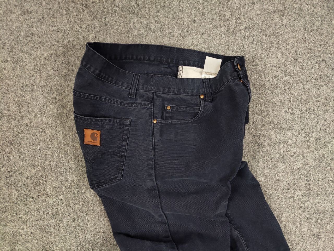 Carhartt Vintage 90's Carhartt USA Denver Canvas Faded Logo Pants Size US 32 / EU 48 - 16 Thumbnail