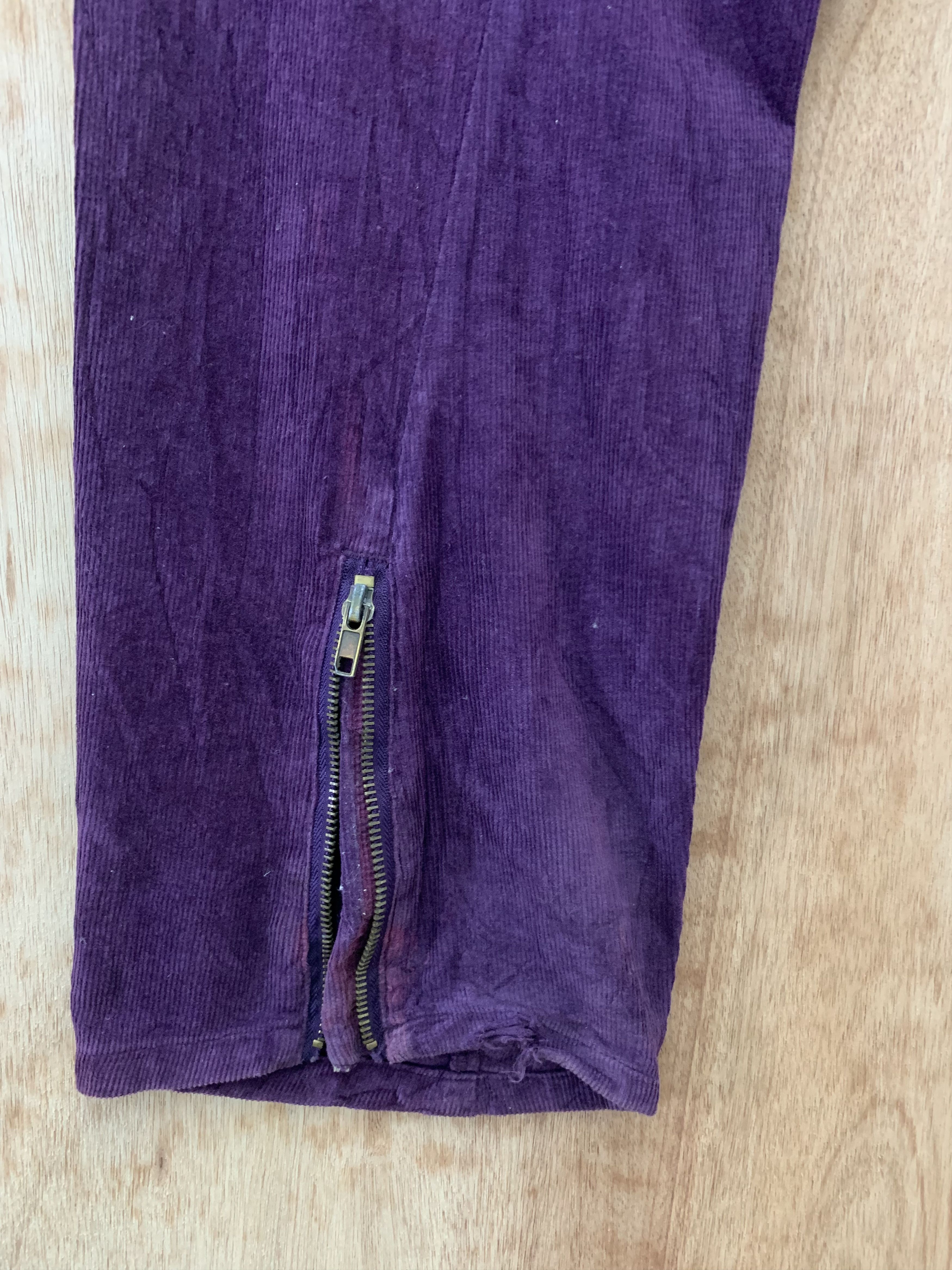 Japanese Brand Conduroy Lucy Zipper Style Japanese Branded Streetwear Pant Size US 30 / EU 46 - 12 Thumbnail