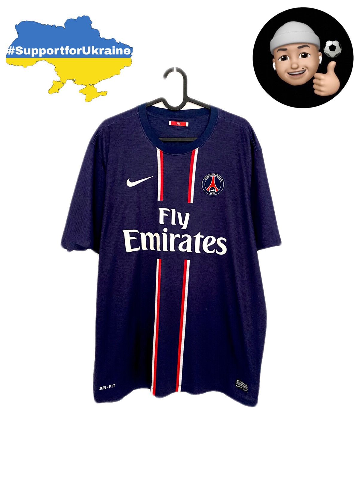 2012 2013 Paris PSG France Nike Home Away Soccer Jersey Kit Tops