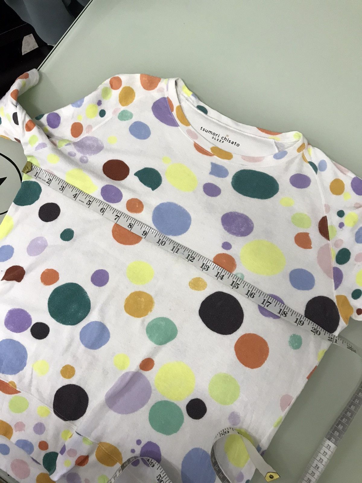 Issey Miyake Rare❗️Tsumori Chisato Polka Dot Light Sweatshirt Women Size M / US 6-8 / IT 42-44 - 14 Thumbnail