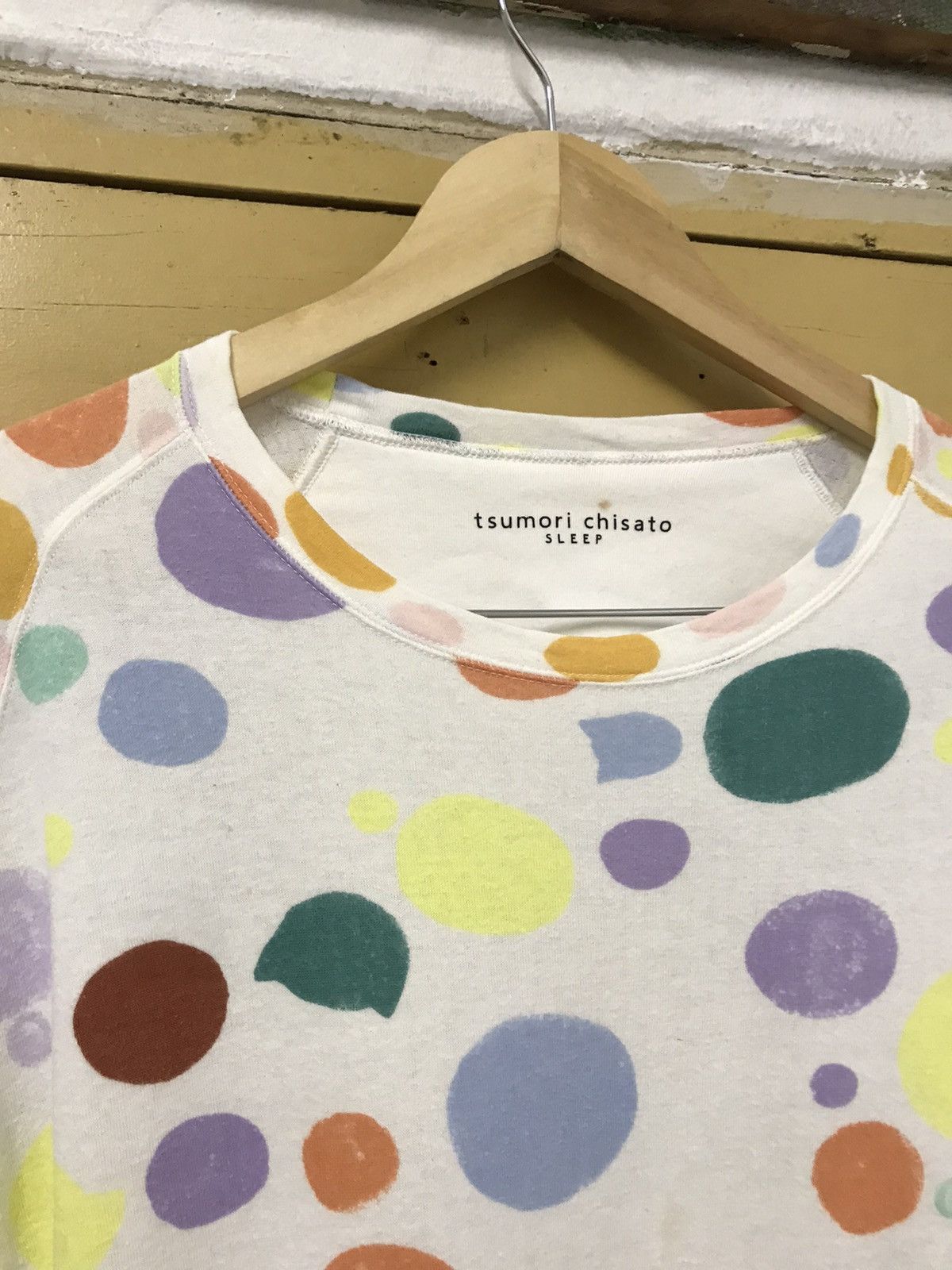 Issey Miyake Rare❗️Tsumori Chisato Polka Dot Light Sweatshirt Women Size M / US 6-8 / IT 42-44 - 5 Thumbnail