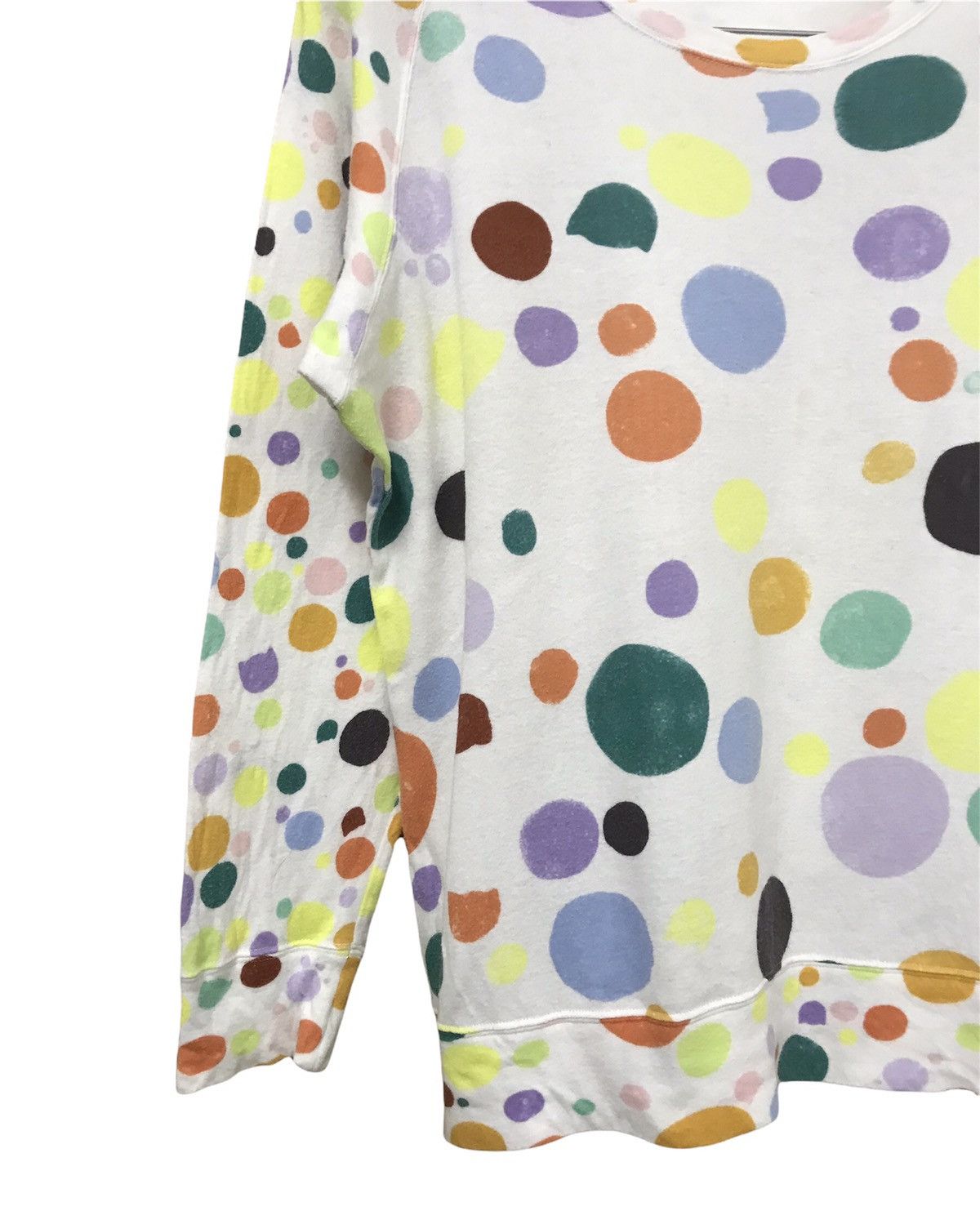 Issey Miyake Rare❗️Tsumori Chisato Polka Dot Light Sweatshirt Women Size M / US 6-8 / IT 42-44 - 3 Thumbnail