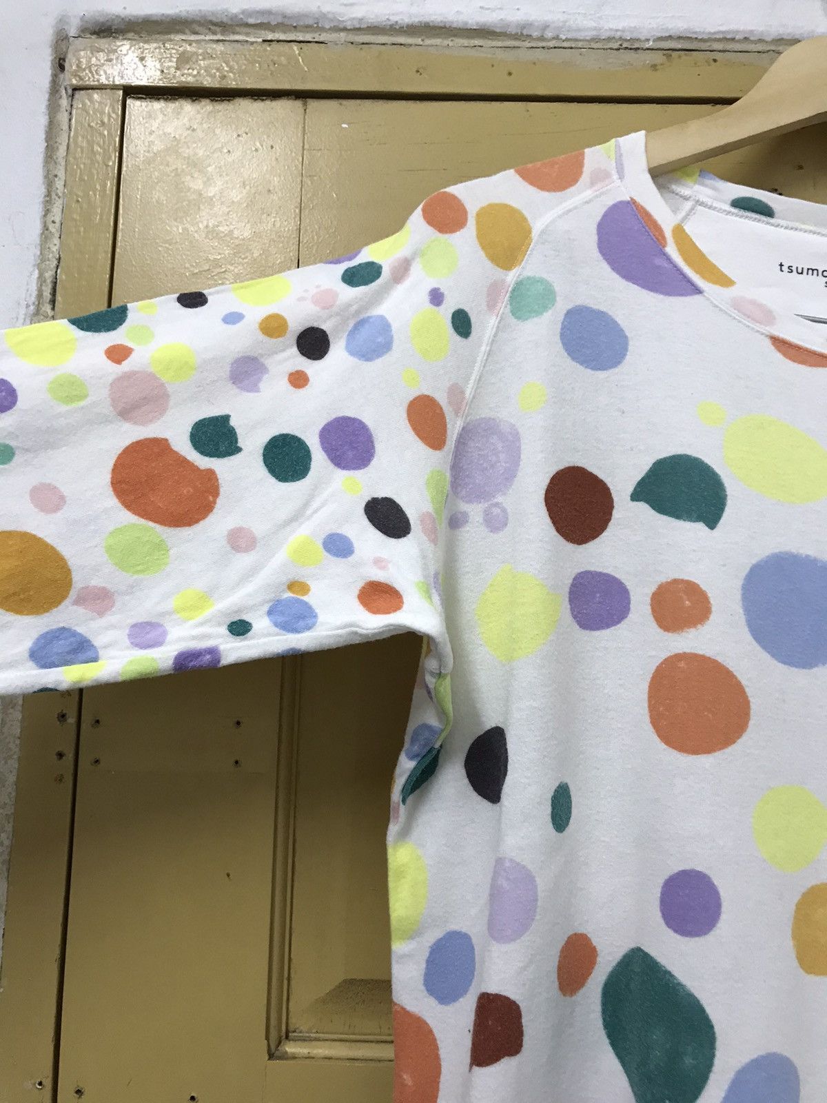 Issey Miyake Rare❗️Tsumori Chisato Polka Dot Light Sweatshirt Women Size M / US 6-8 / IT 42-44 - 7 Thumbnail