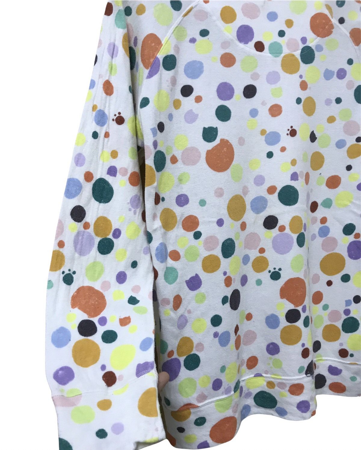Issey Miyake Rare❗️Tsumori Chisato Polka Dot Light Sweatshirt Women Size M / US 6-8 / IT 42-44 - 4 Thumbnail