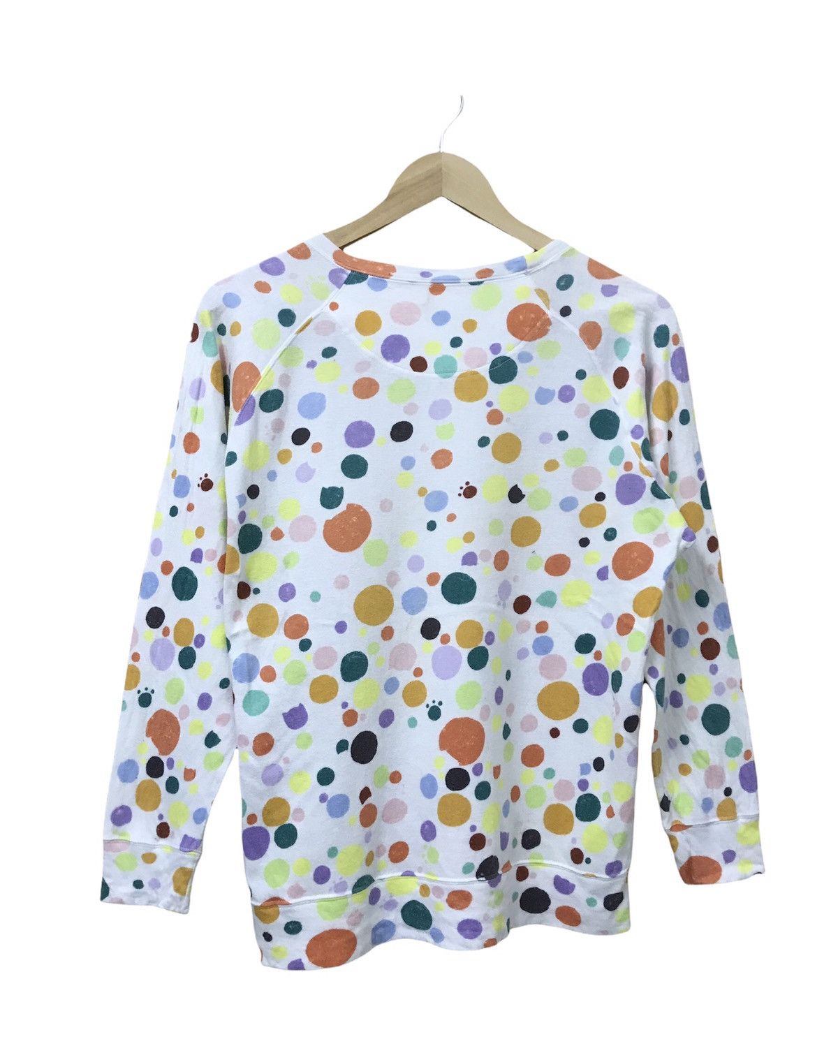 Issey Miyake Rare❗️Tsumori Chisato Polka Dot Light Sweatshirt Women Size M / US 6-8 / IT 42-44 - 2 Thumbnail