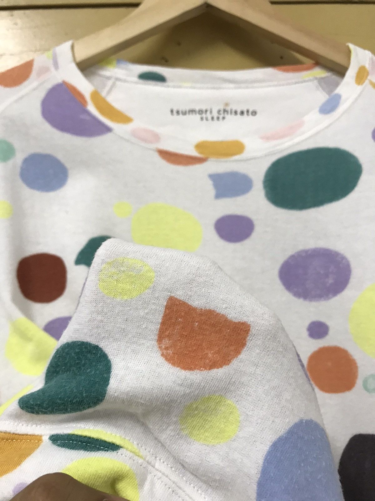 Issey Miyake Rare❗️Tsumori Chisato Polka Dot Light Sweatshirt Women Size M / US 6-8 / IT 42-44 - 9 Thumbnail