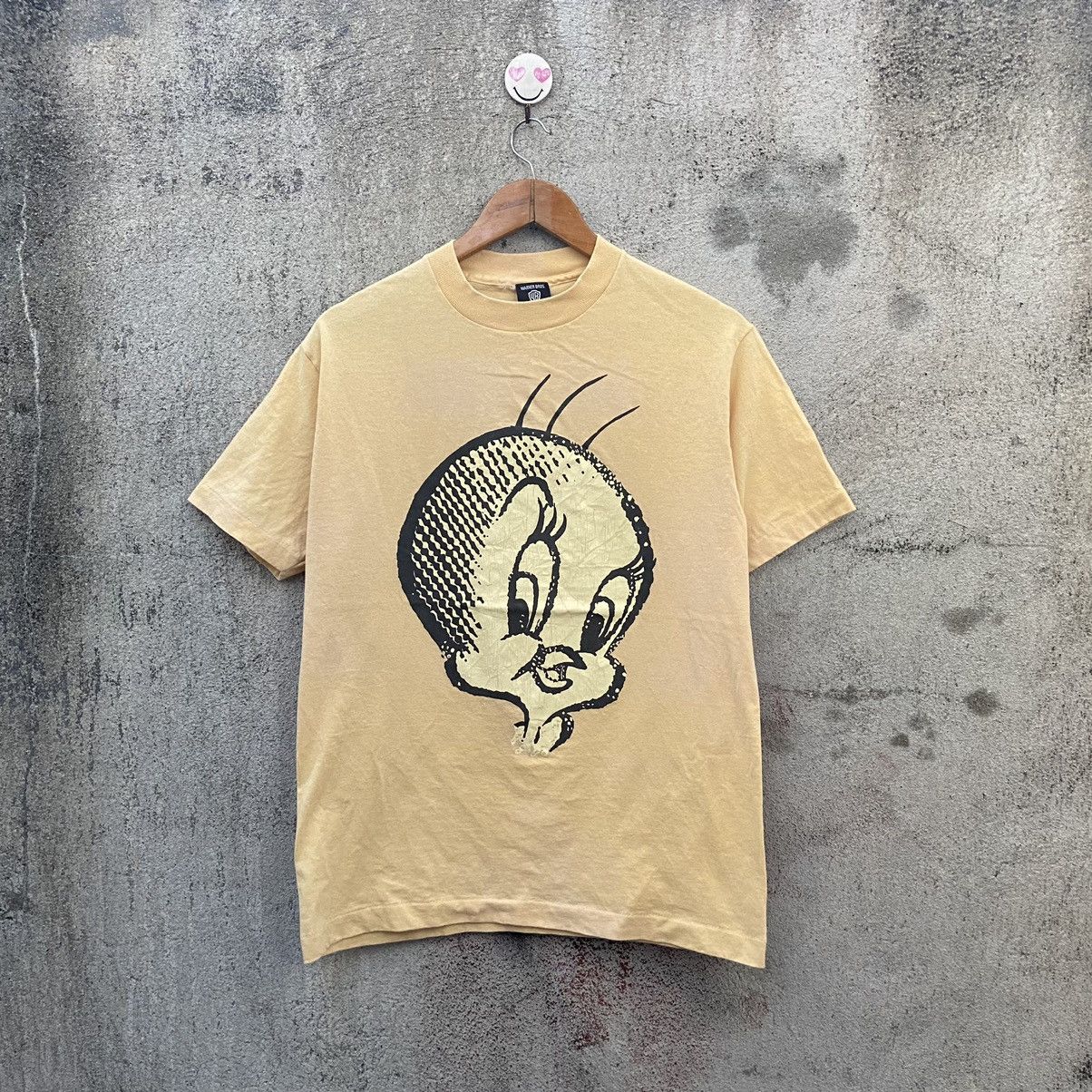 Cartoon Network Vintage 90s tweety warner bros tshirt Size US M / EU 48-50 / 2 - 1 Thumbnail