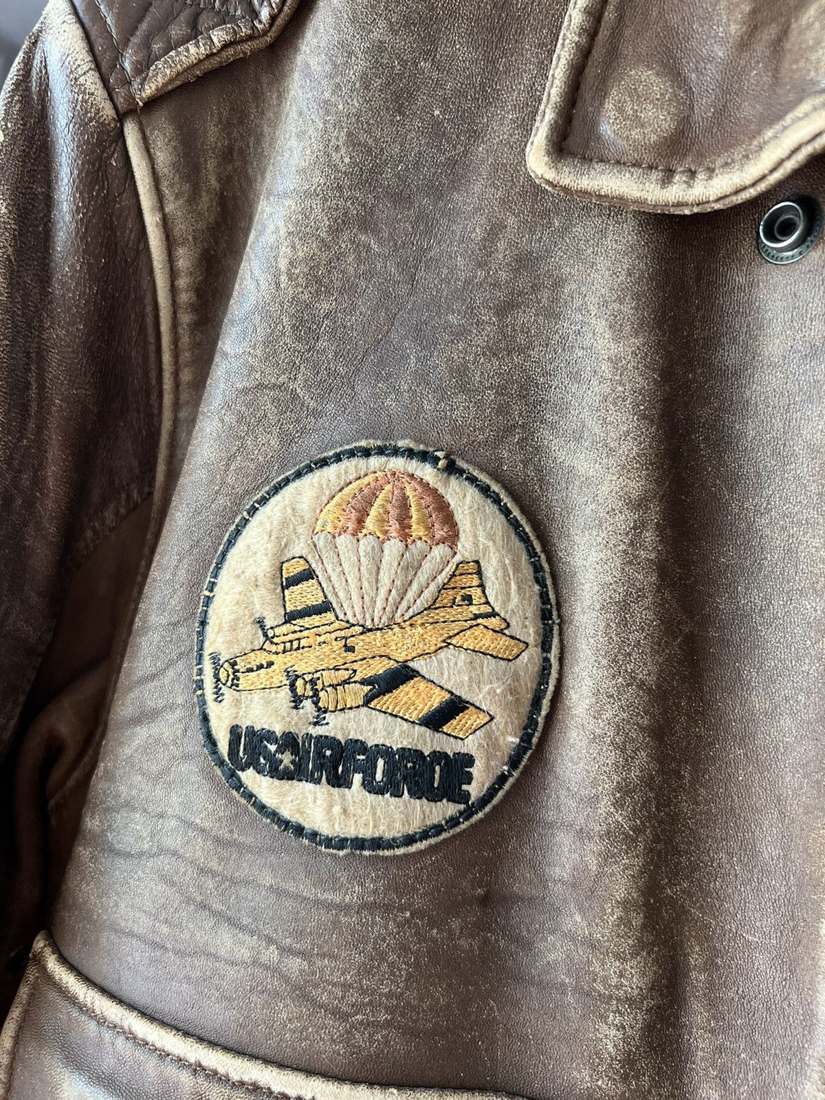 Vintage Fabiani Airborne Leather Jacket