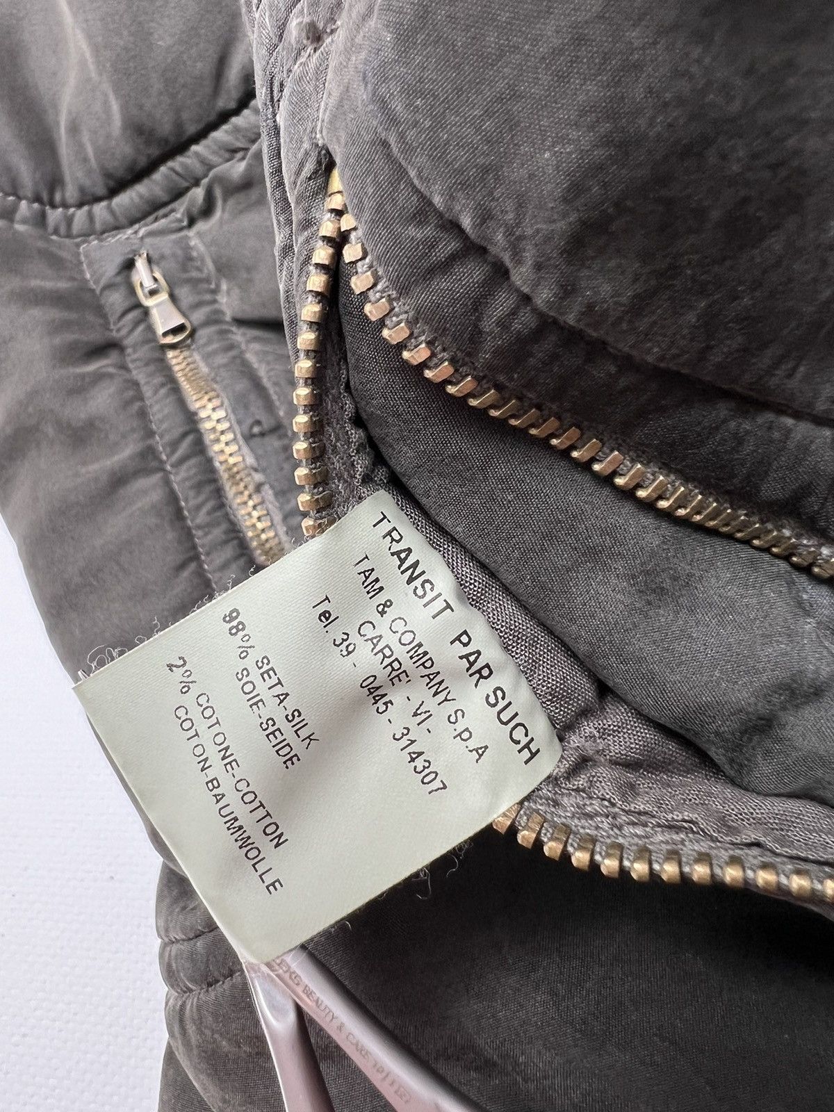 Transit Transit Par-Such Washed Silk Jacket Size S / US 4 / IT 40 - 17 Thumbnail