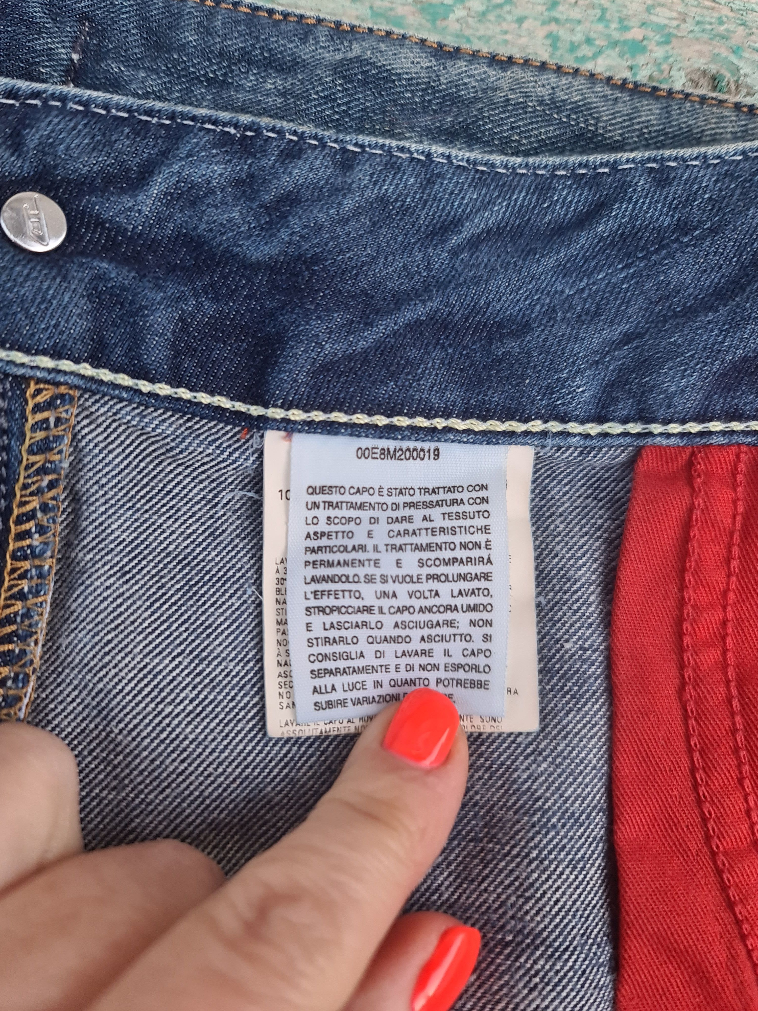Diesel Rare 🔥 Diesel jeans mini skirt nice design Size 31" - 8 Thumbnail