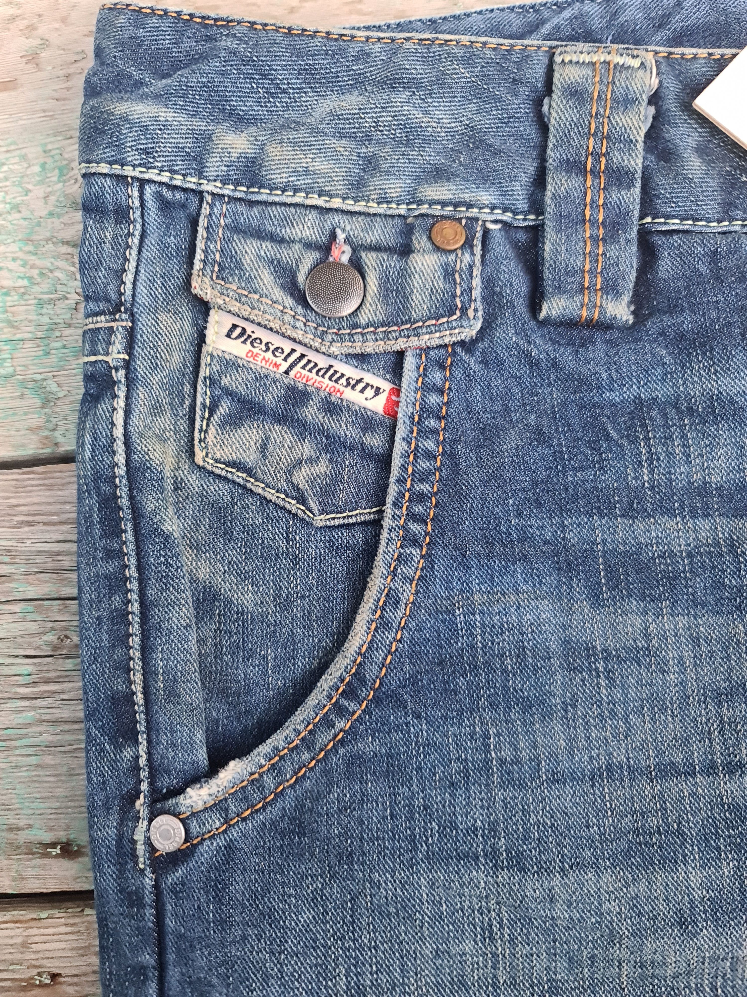 Diesel Rare 🔥 Diesel jeans mini skirt nice design Size 31" - 2 Thumbnail