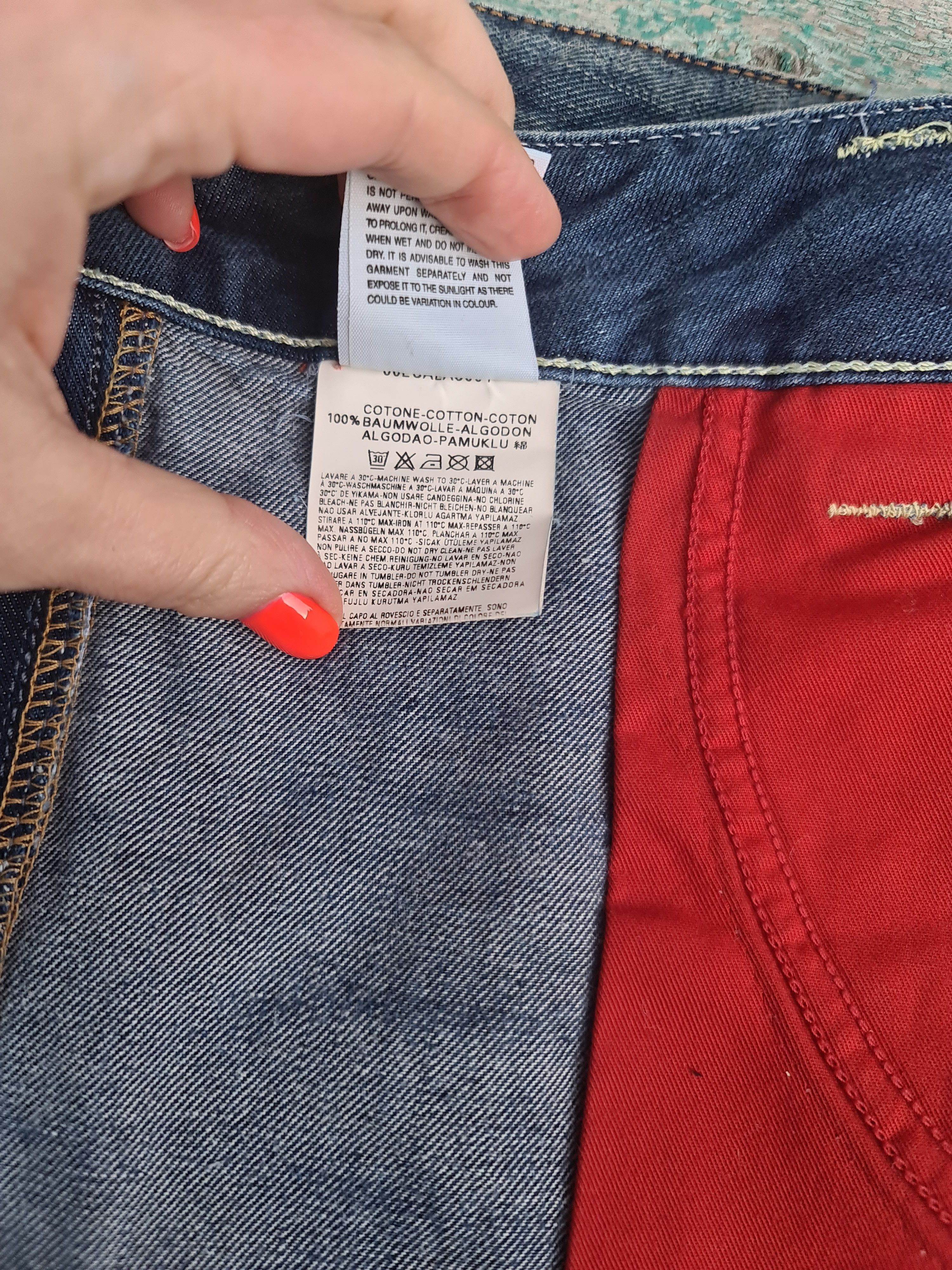 Diesel Rare 🔥 Diesel jeans mini skirt nice design Size 31" - 9 Thumbnail