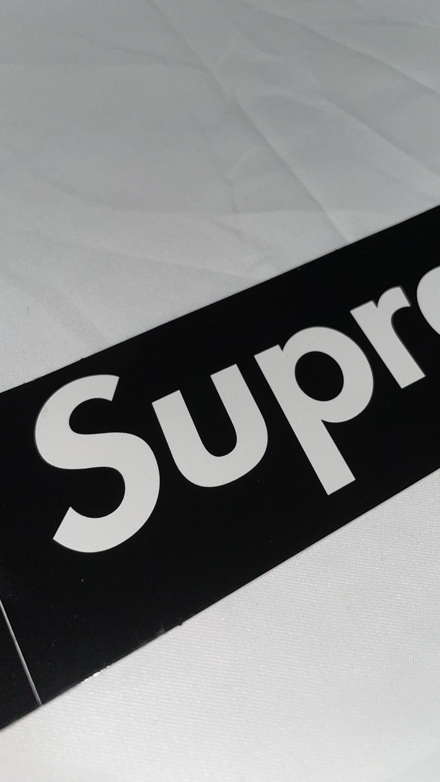 Supreme 2006 Rare Gloss Black Supreme Box Logo Sticker Size ONE SIZE - 4 Thumbnail