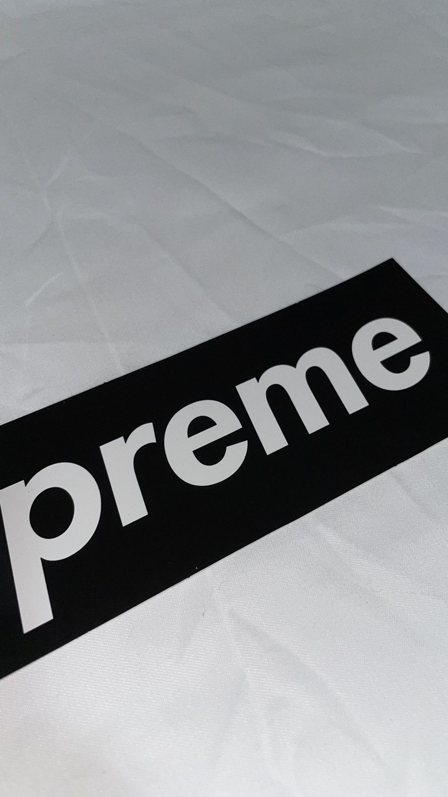 Supreme 2006 Rare Gloss Black Supreme Box Logo Sticker Size ONE SIZE - 5 Thumbnail