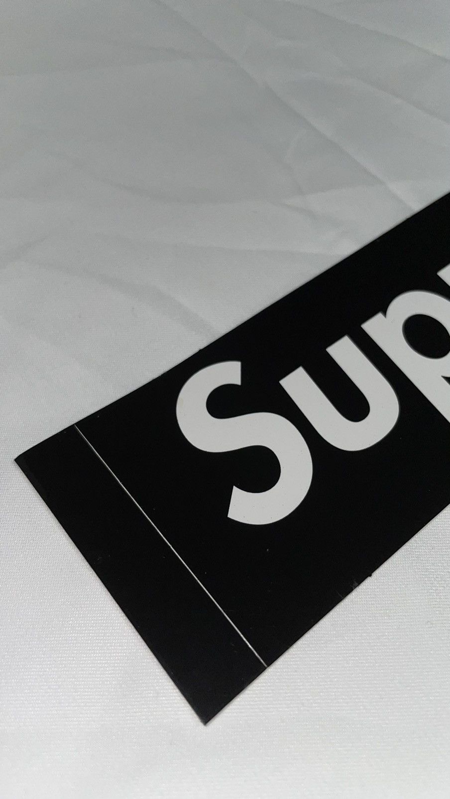 Supreme 2006 Rare Gloss Black Supreme Box Logo Sticker Size ONE SIZE - 3 Thumbnail