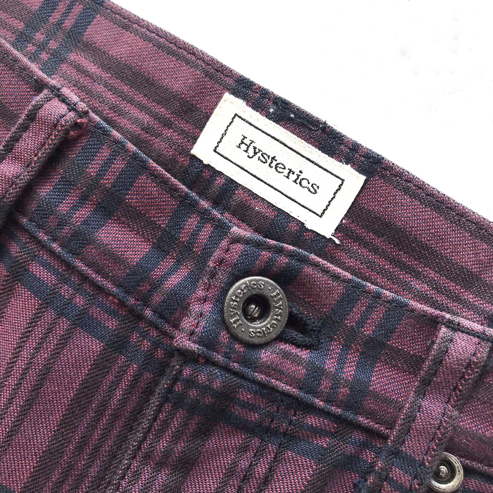 Hysteric Glamour Japan Made Hysterics Plaid Short Pant Japan Street Jrock Size US 29 - 6 Thumbnail