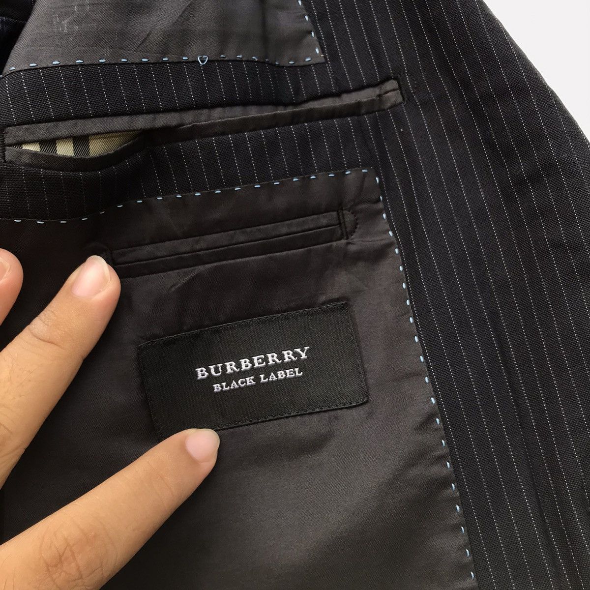 Burberry Burberry Black Label Blazer Nice Design Size US M / EU 48-50 / 2 - 2 Thumbnail