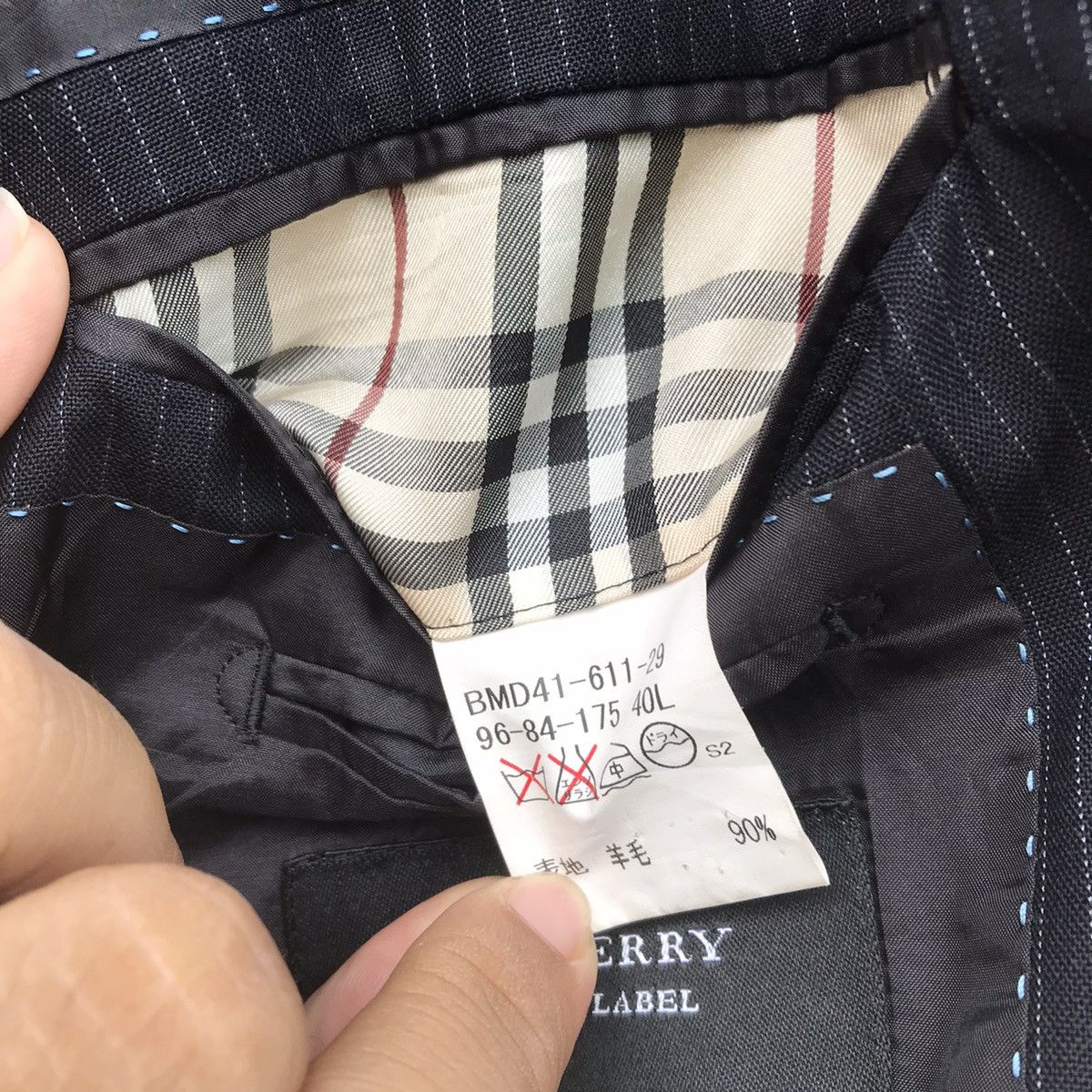 Burberry Burberry Black Label Blazer Nice Design Size US M / EU 48-50 / 2 - 14 Thumbnail