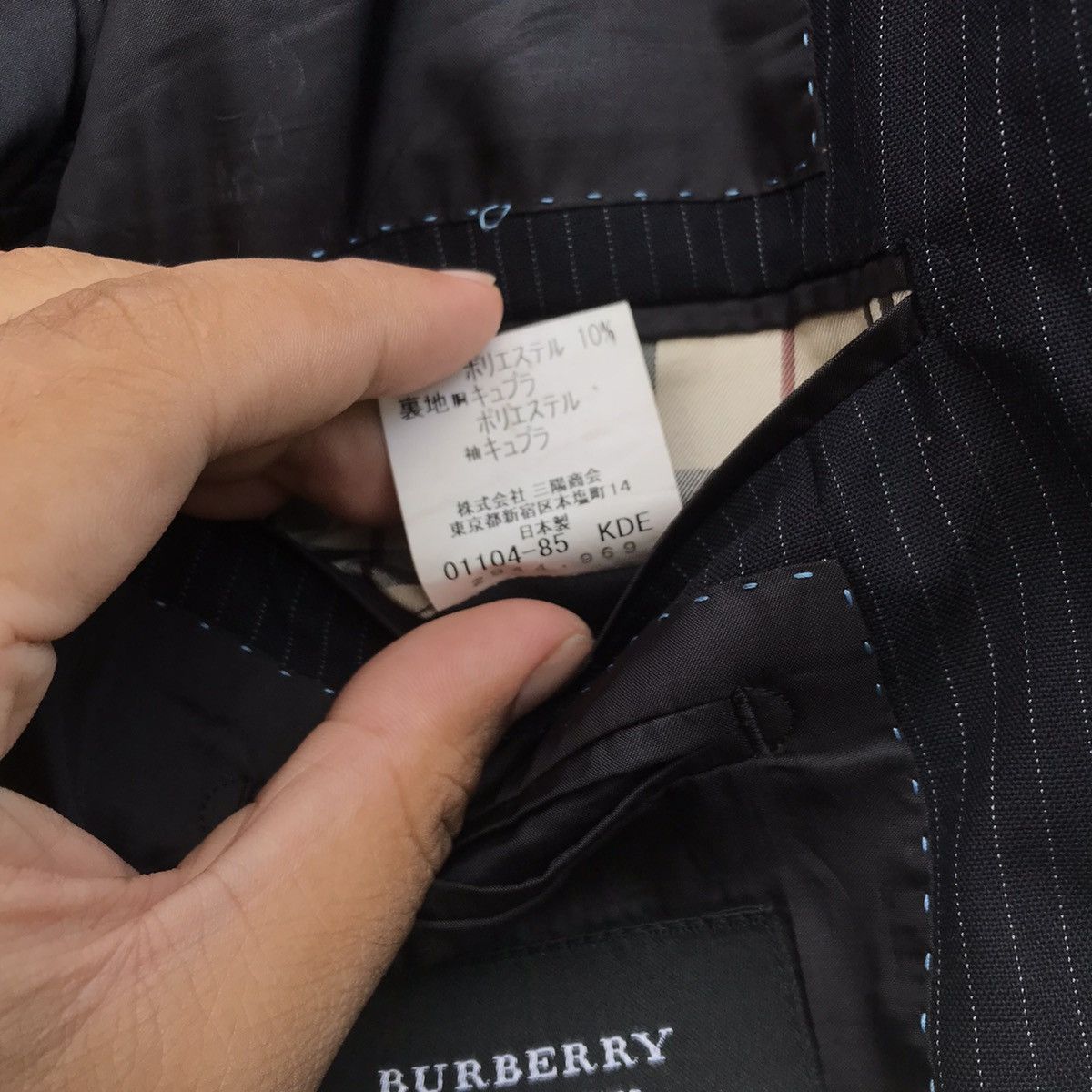Burberry Burberry Black Label Blazer Nice Design Size US M / EU 48-50 / 2 - 15 Thumbnail
