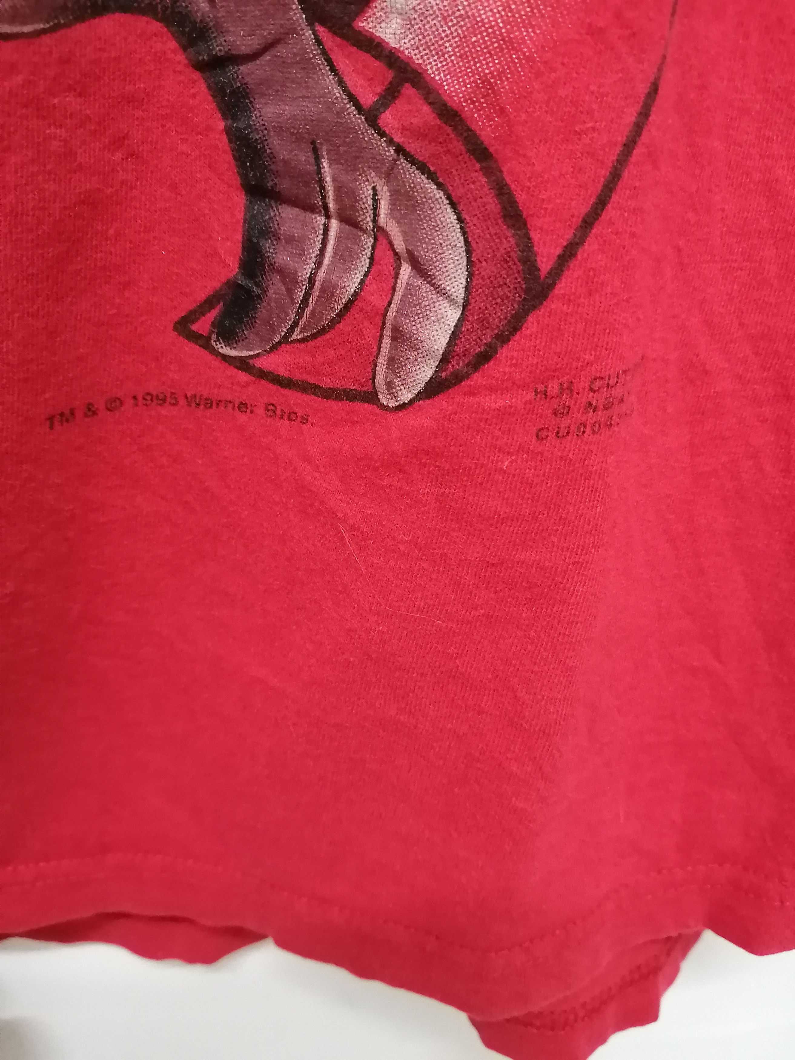 Vintage Vintage 90s Chicago Bulls X Warner Bros X Tazmania Tee Size US L / EU 52-54 / 3 - 6 Thumbnail
