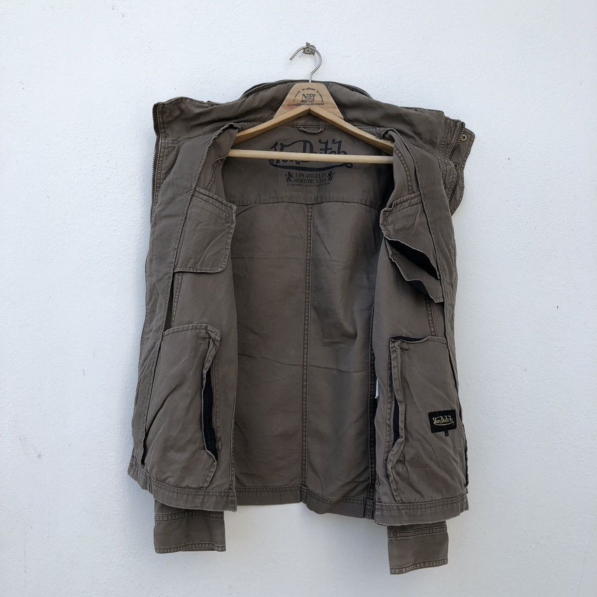 Von Dutch VON DUTCH SURVIVAL JACKET LOS ANGELES MOTORCYCLES Size US L / EU 52-54 / 3 - 6 Thumbnail