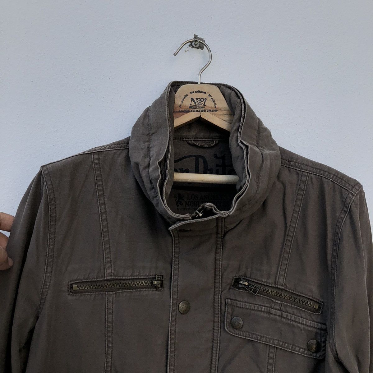 Von Dutch VON DUTCH SURVIVAL JACKET LOS ANGELES MOTORCYCLES Size US L / EU 52-54 / 3 - 4 Thumbnail