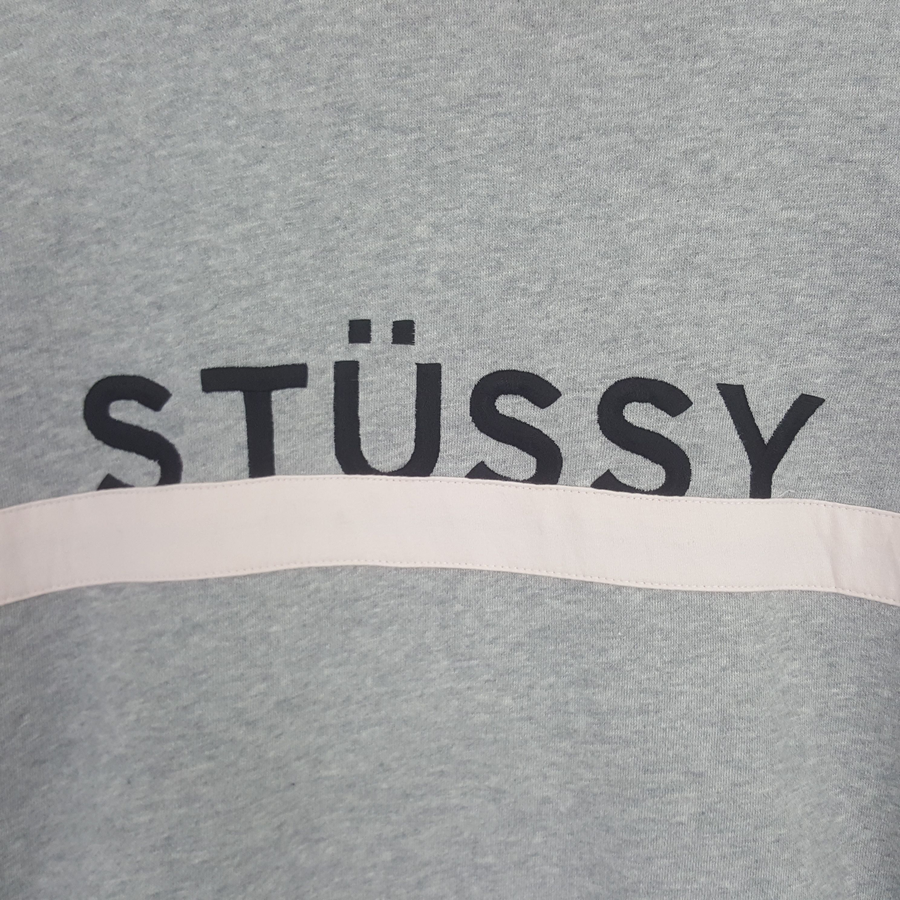 Stussy × Vintage Vintage Stussy International Old Skool Flava Sweatshirt Size US L / EU 52-54 / 3 - 4 Thumbnail