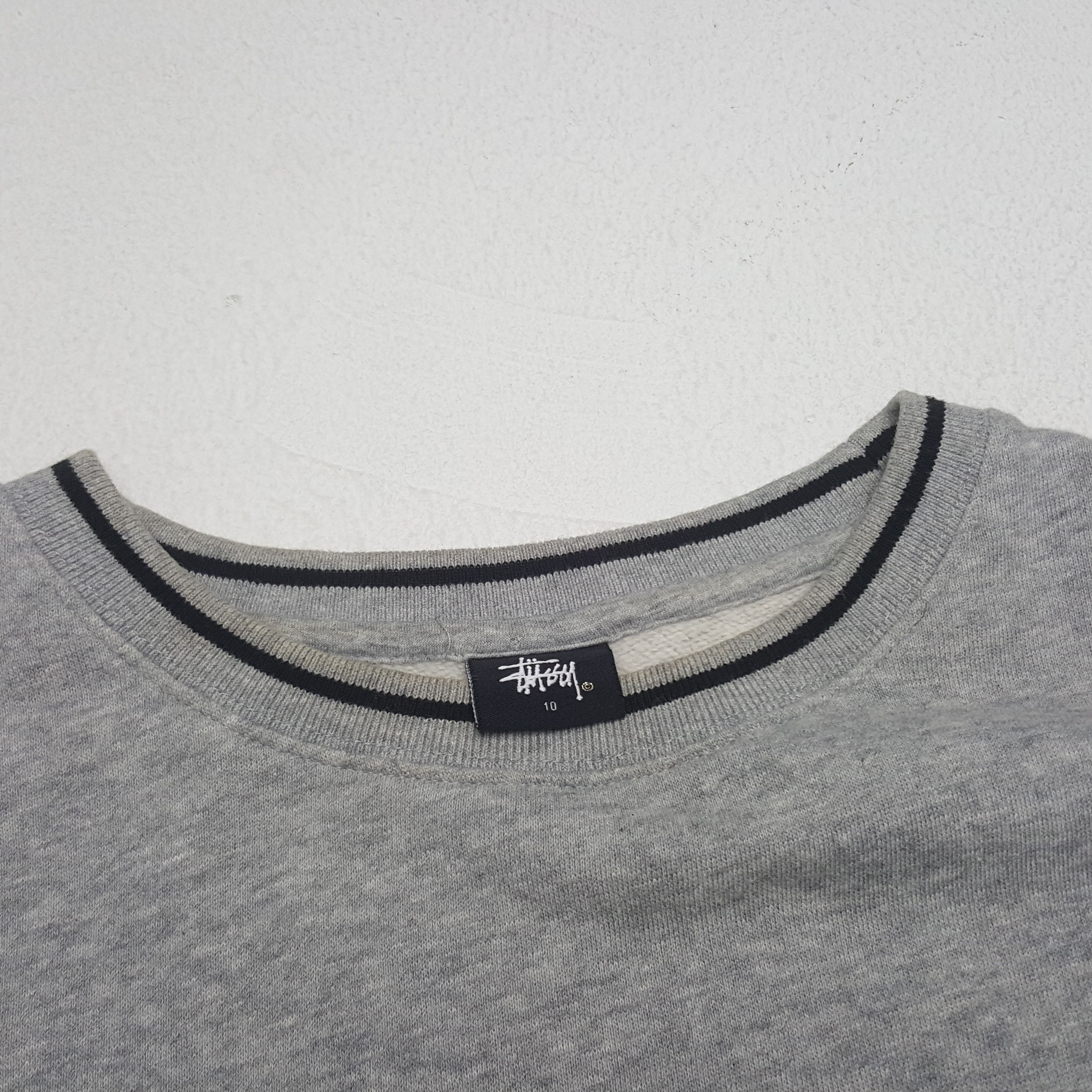Stussy × Vintage Vintage Stussy International Old Skool Flava Sweatshirt Size US L / EU 52-54 / 3 - 6 Thumbnail