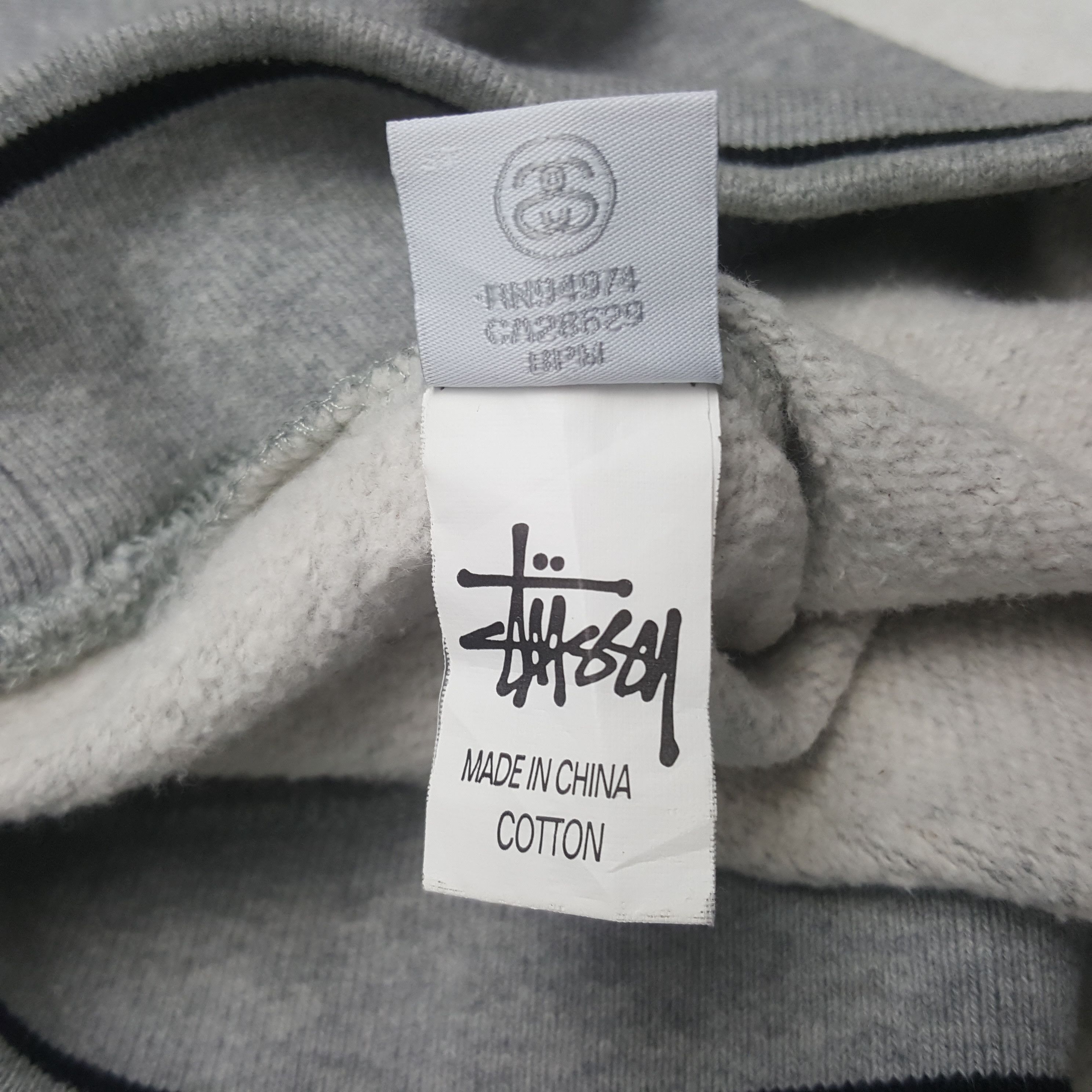 Stussy × Vintage Vintage Stussy International Old Skool Flava Sweatshirt Size US L / EU 52-54 / 3 - 7 Thumbnail