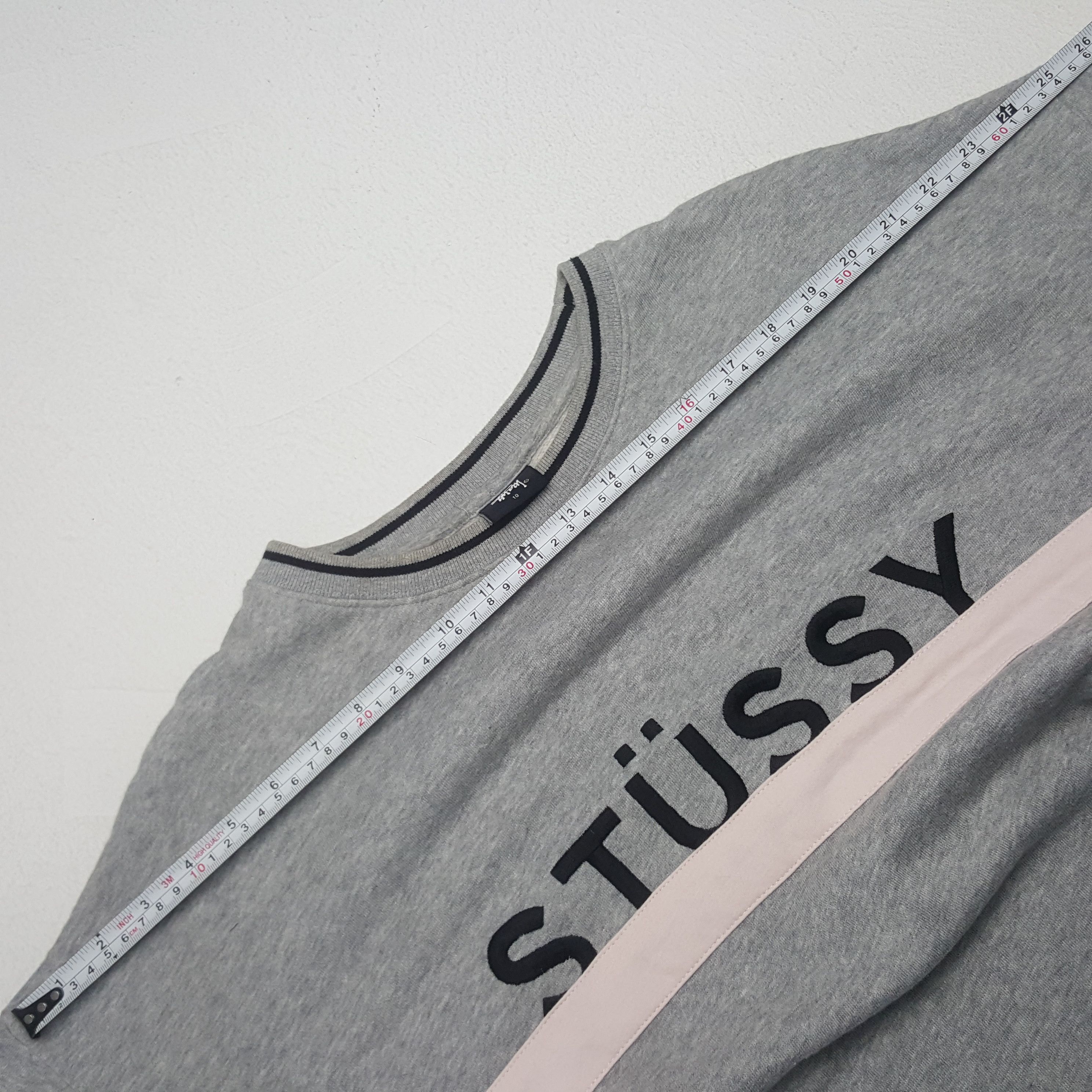 Stussy × Vintage Vintage Stussy International Old Skool Flava Sweatshirt Size US L / EU 52-54 / 3 - 10 Thumbnail