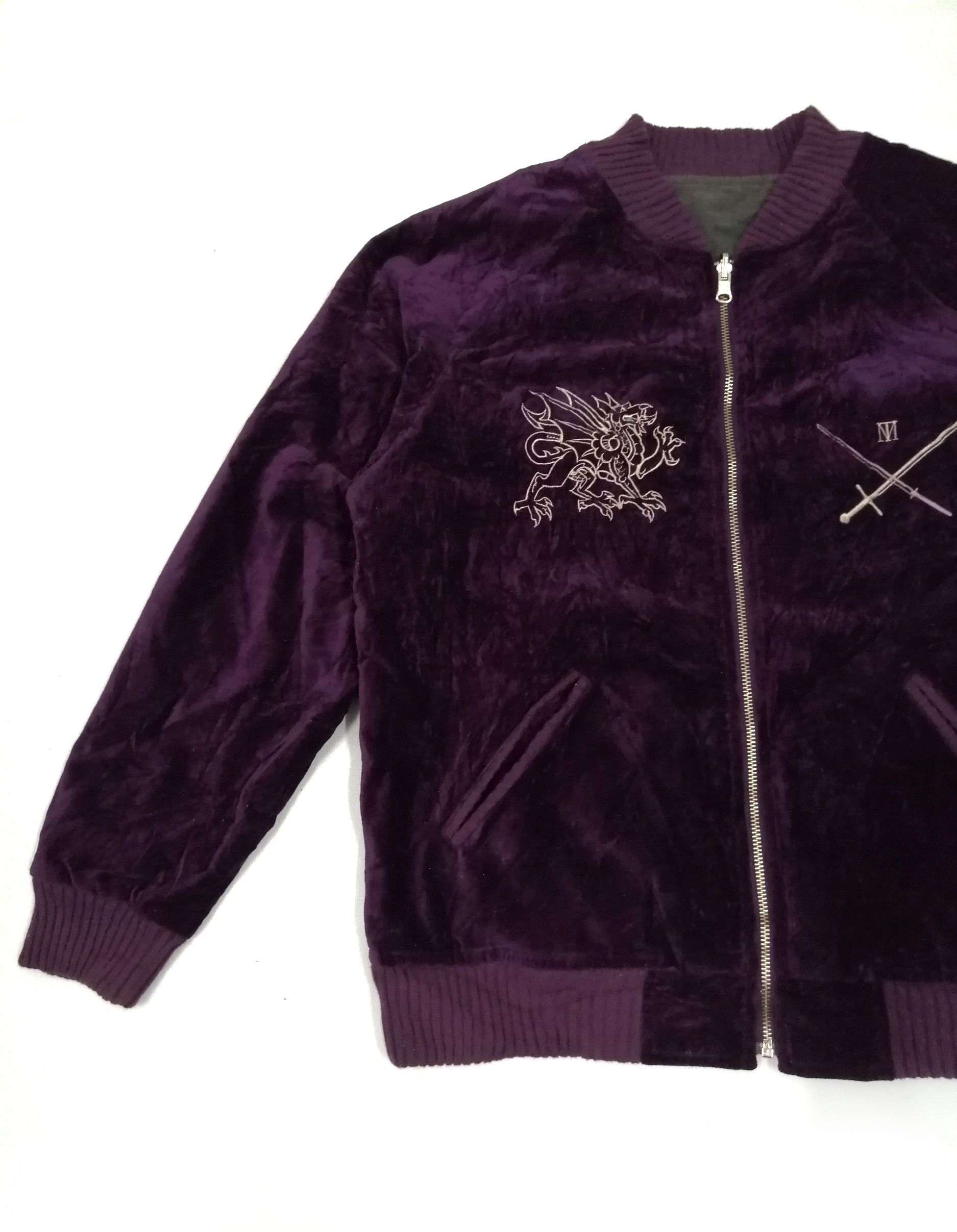 Full Count & Co. × Japanese Brand Fullcount Collection Sukajan Souvenir Reversible Dragonfly Size US M / EU 48-50 / 2 - 3 Thumbnail