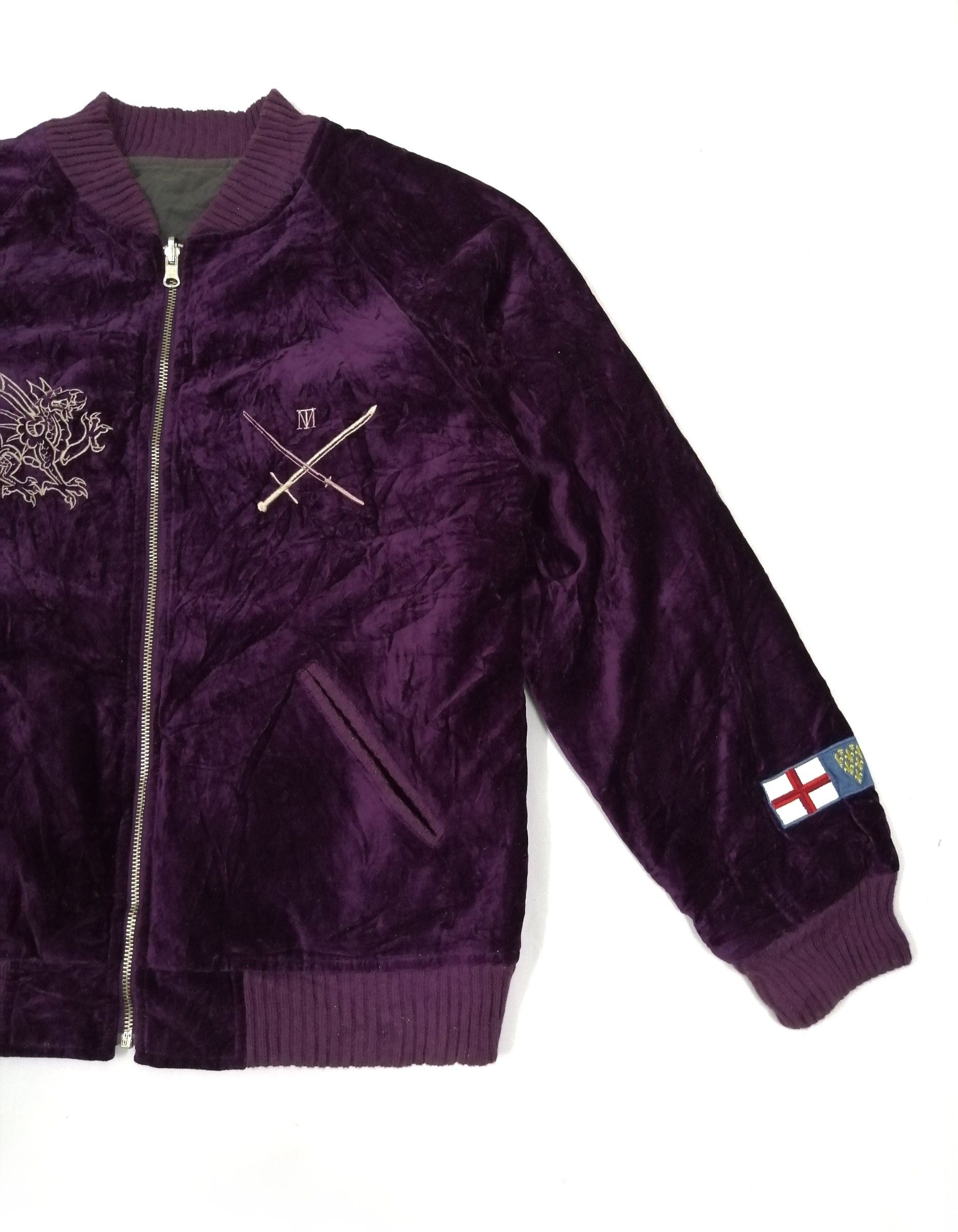 Full Count & Co. × Japanese Brand Fullcount Collection Sukajan Souvenir Reversible Dragonfly Size US M / EU 48-50 / 2 - 4 Thumbnail