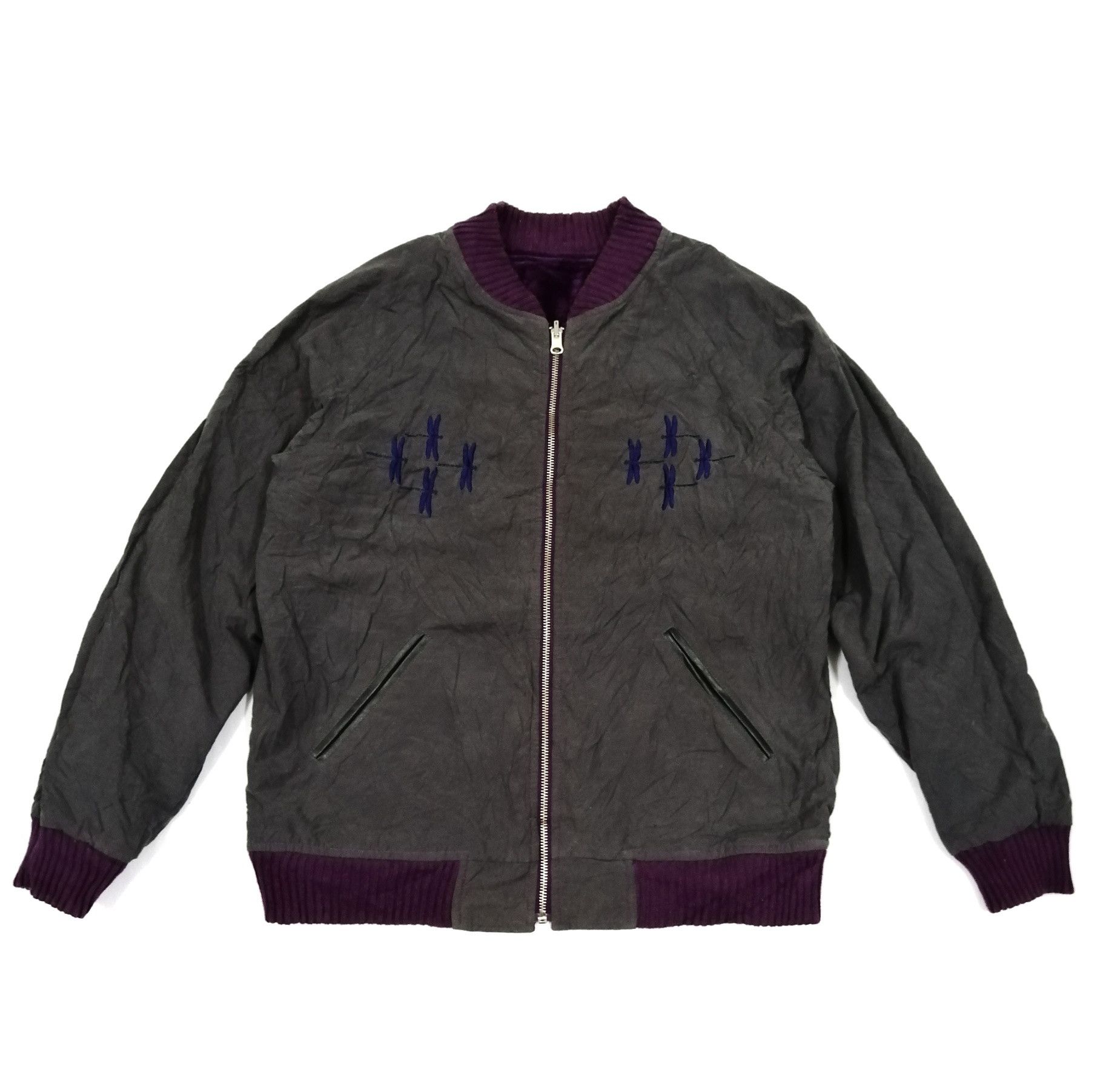 Full Count & Co. × Japanese Brand Fullcount Collection Sukajan Souvenir Reversible Dragonfly Size US M / EU 48-50 / 2 - 6 Thumbnail