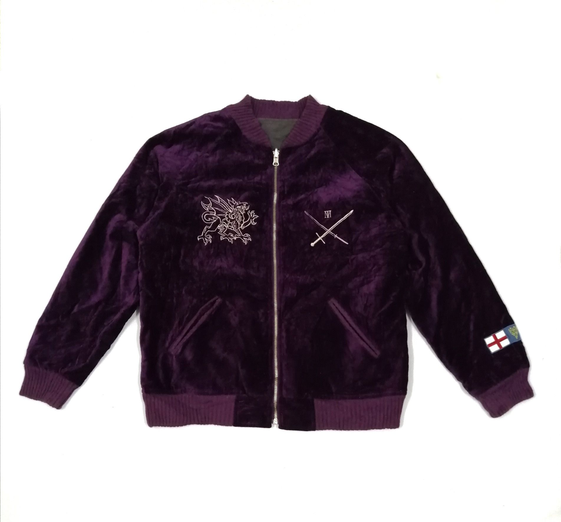 Full Count & Co. × Japanese Brand Fullcount Collection Sukajan Souvenir Reversible Dragonfly Size US M / EU 48-50 / 2 - 2 Thumbnail