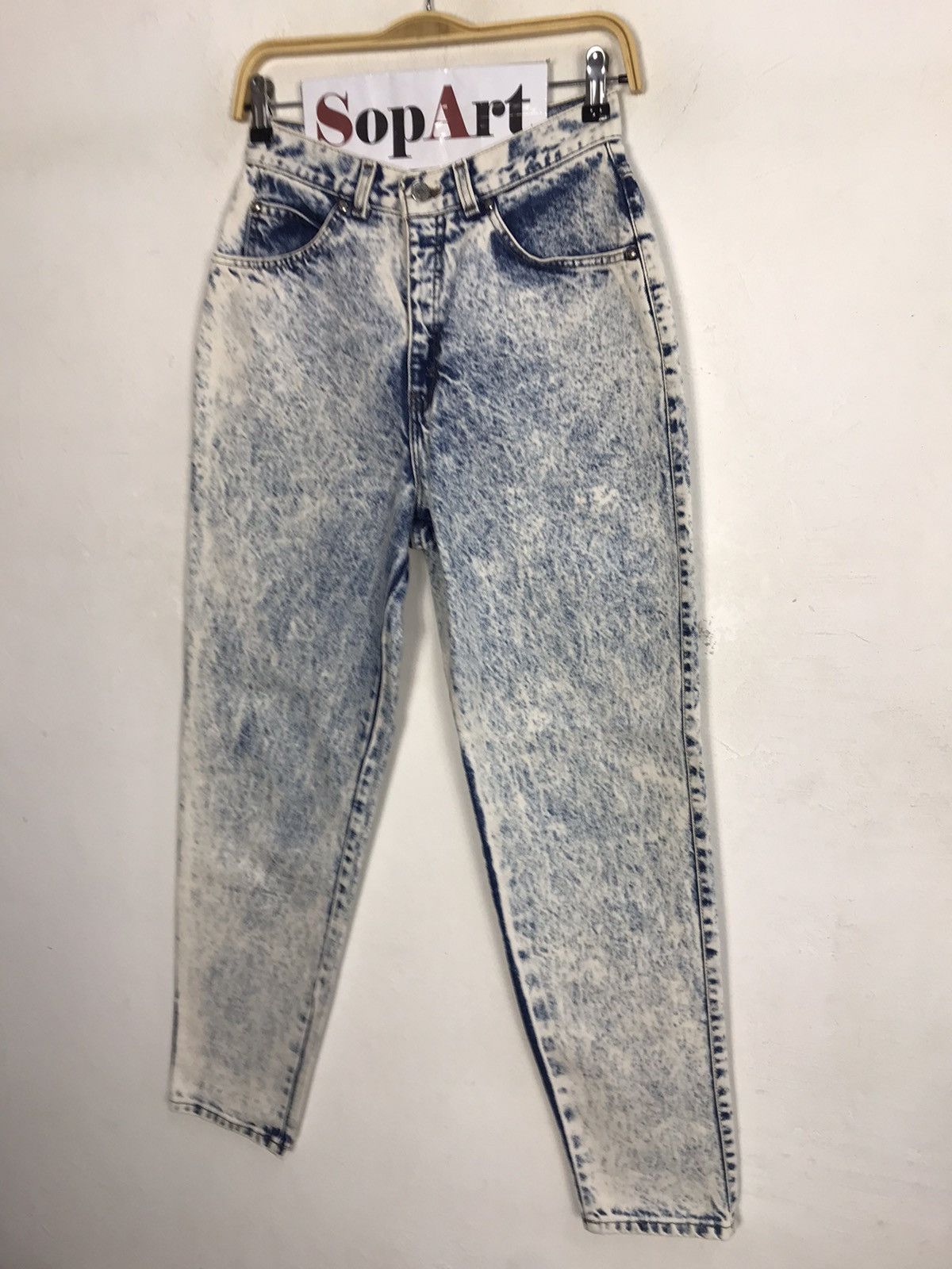 Levi's × Vintage Vintage Levi’s Stone Wash Loose Fit Design Size US 27 - 4 Thumbnail