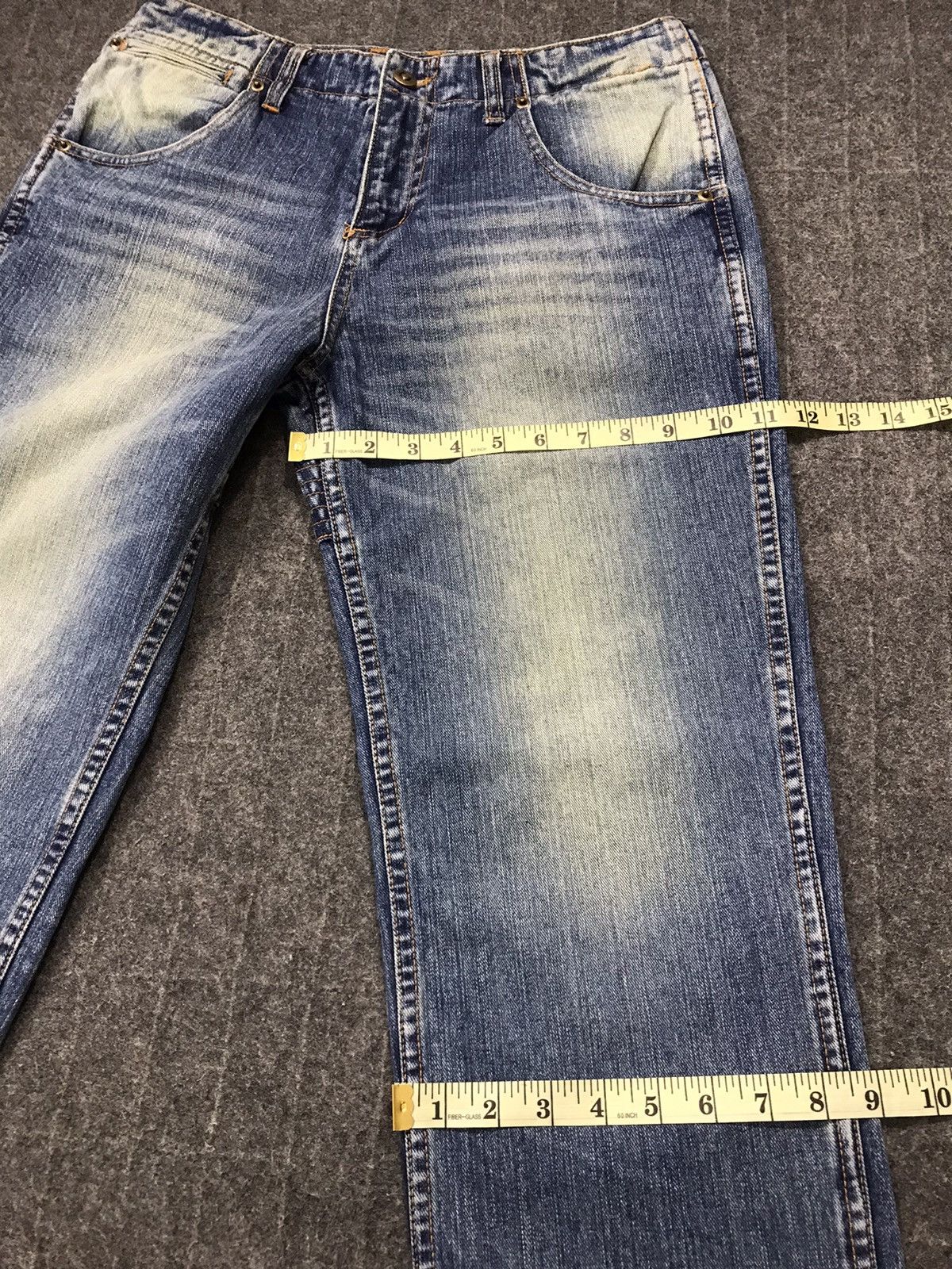 Japanese Brand Vintage Exhibitionist Pocket camouflage Design Jeans Size US 32 / EU 48 - 14 Thumbnail