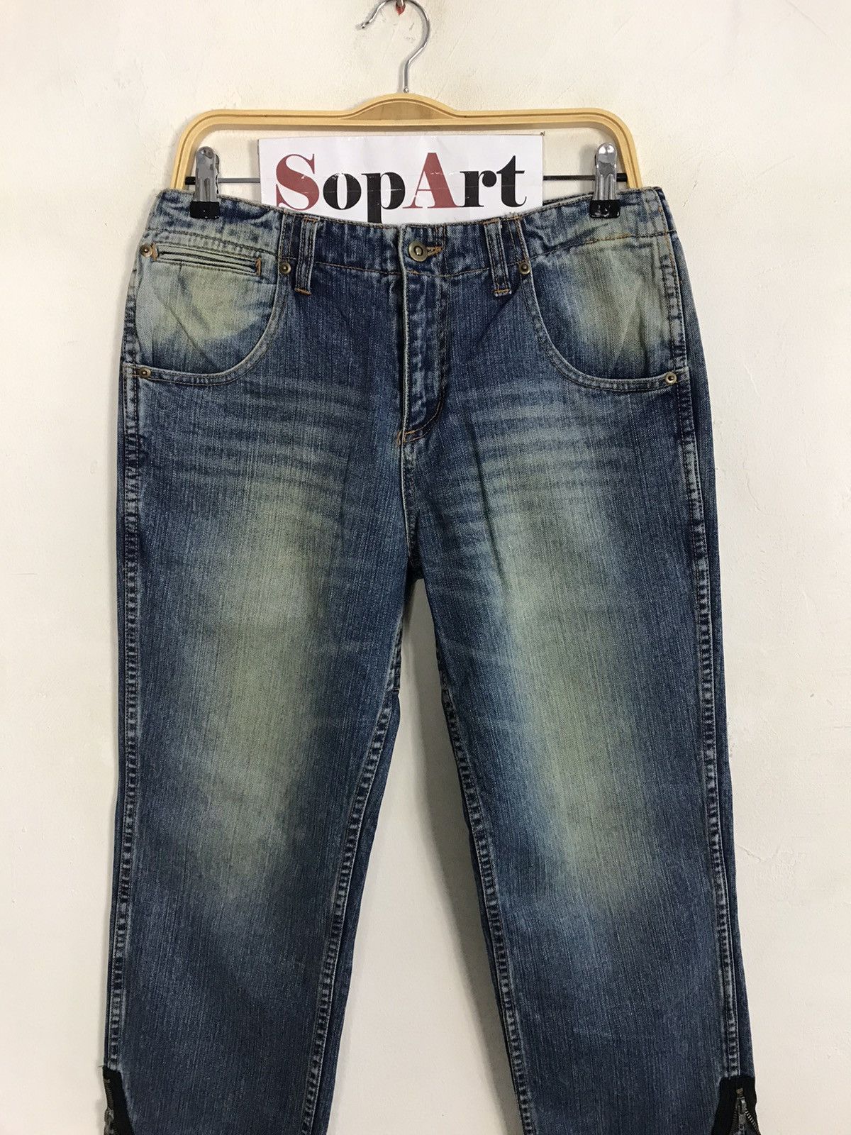 Japanese Brand Vintage Exhibitionist Pocket camouflage Design Jeans Size US 32 / EU 48 - 3 Thumbnail