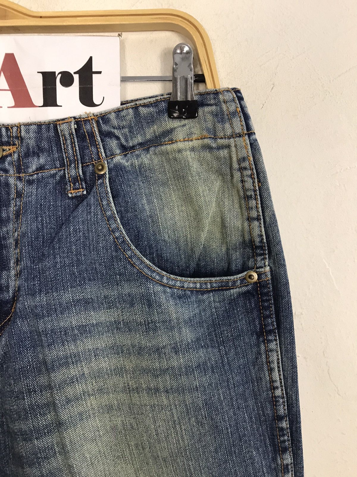 Japanese Brand Vintage Exhibitionist Pocket camouflage Design Jeans Size US 32 / EU 48 - 5 Thumbnail