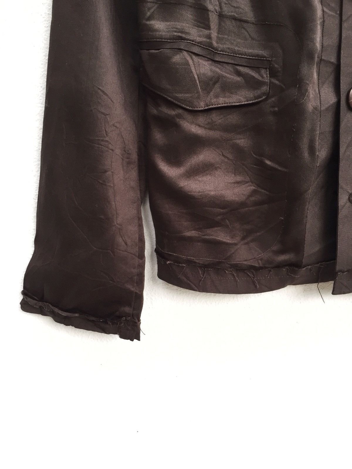 Maison MIHARA YASUHIRO NWT AW11 Miharayasuhiro Brown Relax Light Jacket Size US S / EU 44-46 / 1 - 5 Thumbnail