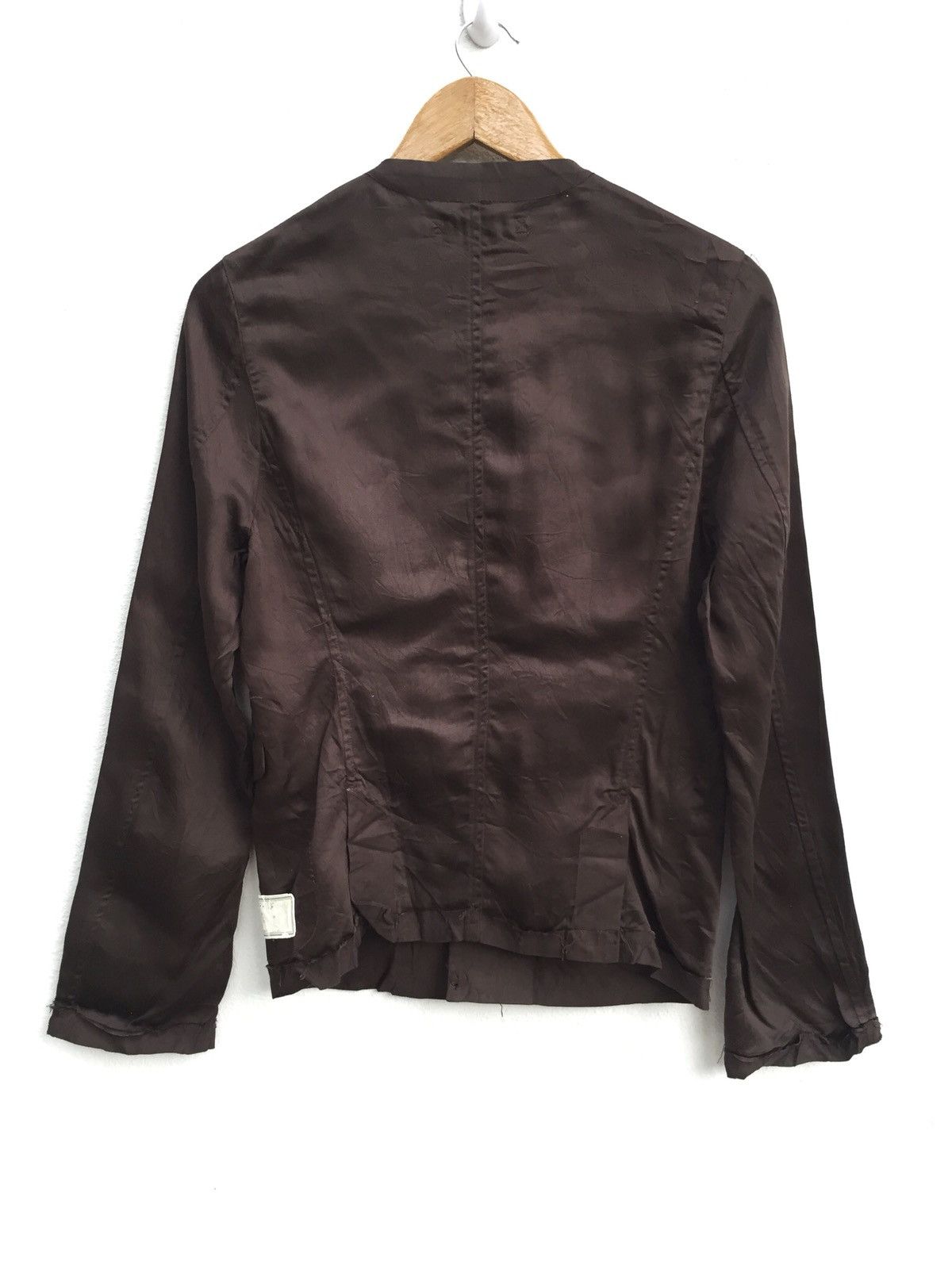 Maison MIHARA YASUHIRO NWT AW11 Miharayasuhiro Brown Relax Light Jacket Size US S / EU 44-46 / 1 - 2 Thumbnail