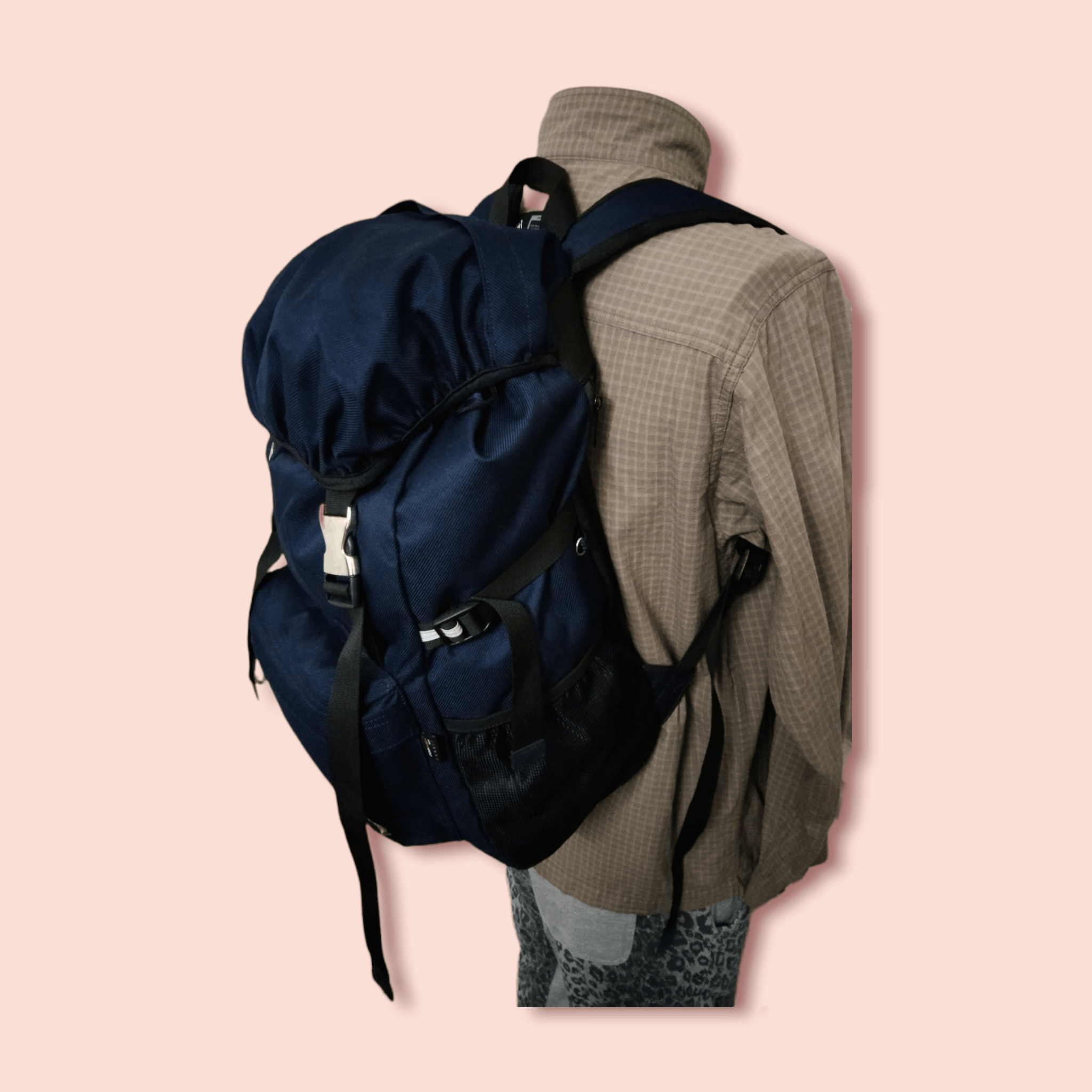 Japanese Brand EASTBOY VENUS CORDURA FABRIC BACKPACK Size ONE SIZE - 6 Thumbnail