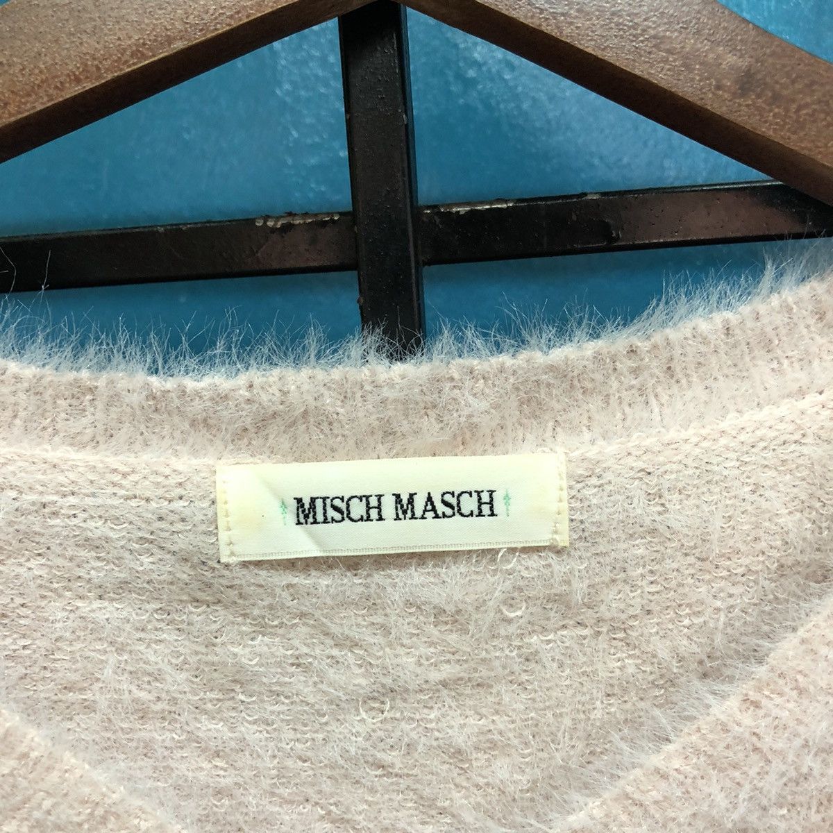 Japanese Brand Misch Masch Pink Shag Shaggy Fur Mohair Knitwear #6562 Size M / US 6-8 / IT 42-44 - 8 Thumbnail