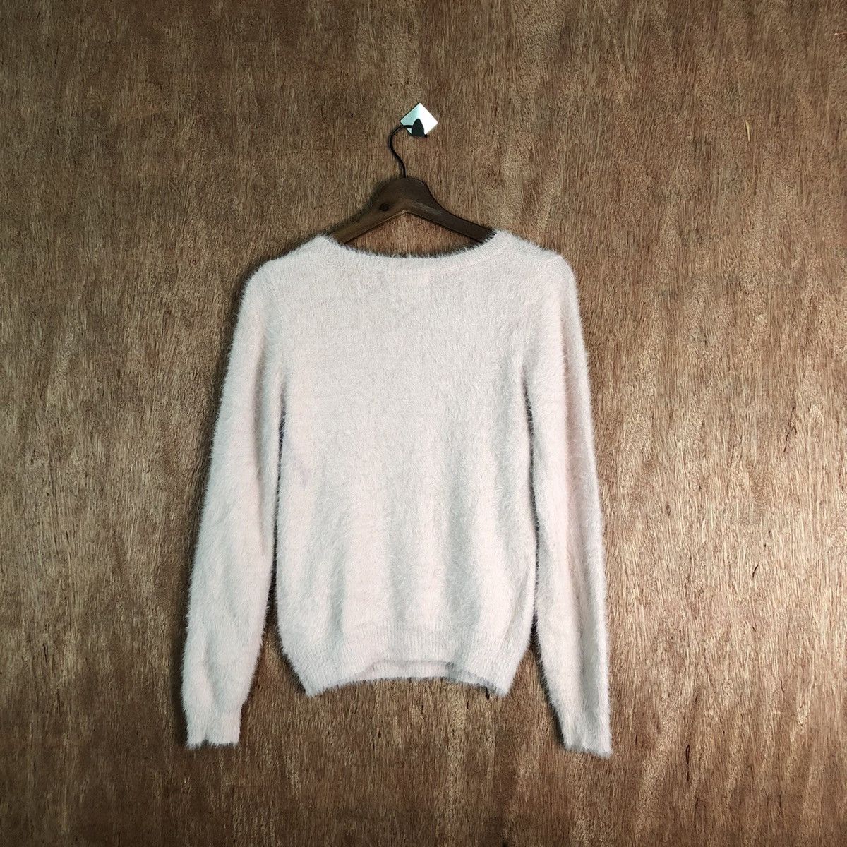 Japanese Brand Misch Masch Pink Shag Shaggy Fur Mohair Knitwear #6562 Size M / US 6-8 / IT 42-44 - 6 Thumbnail