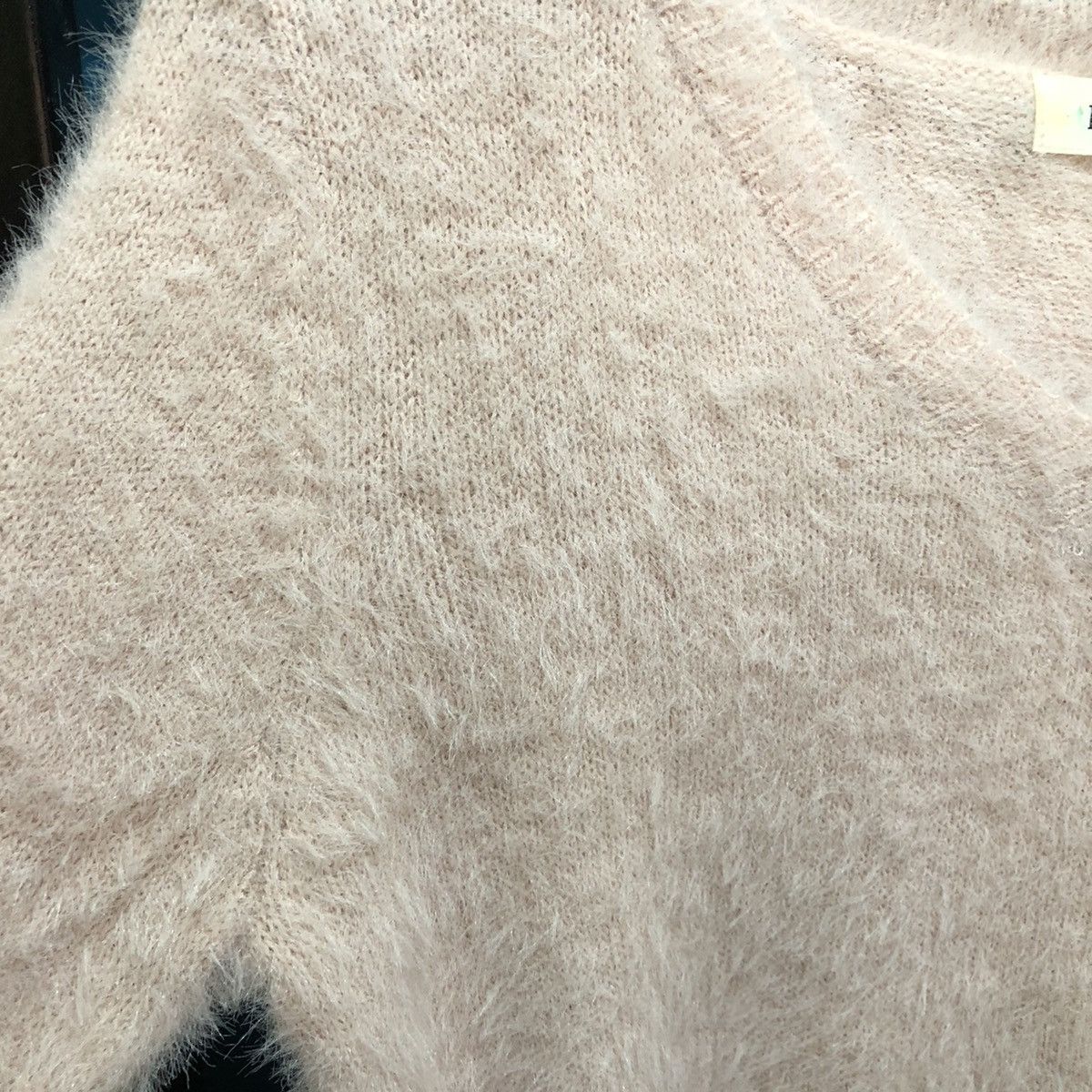Japanese Brand Misch Masch Pink Shag Shaggy Fur Mohair Knitwear #6562 Size M / US 6-8 / IT 42-44 - 7 Thumbnail