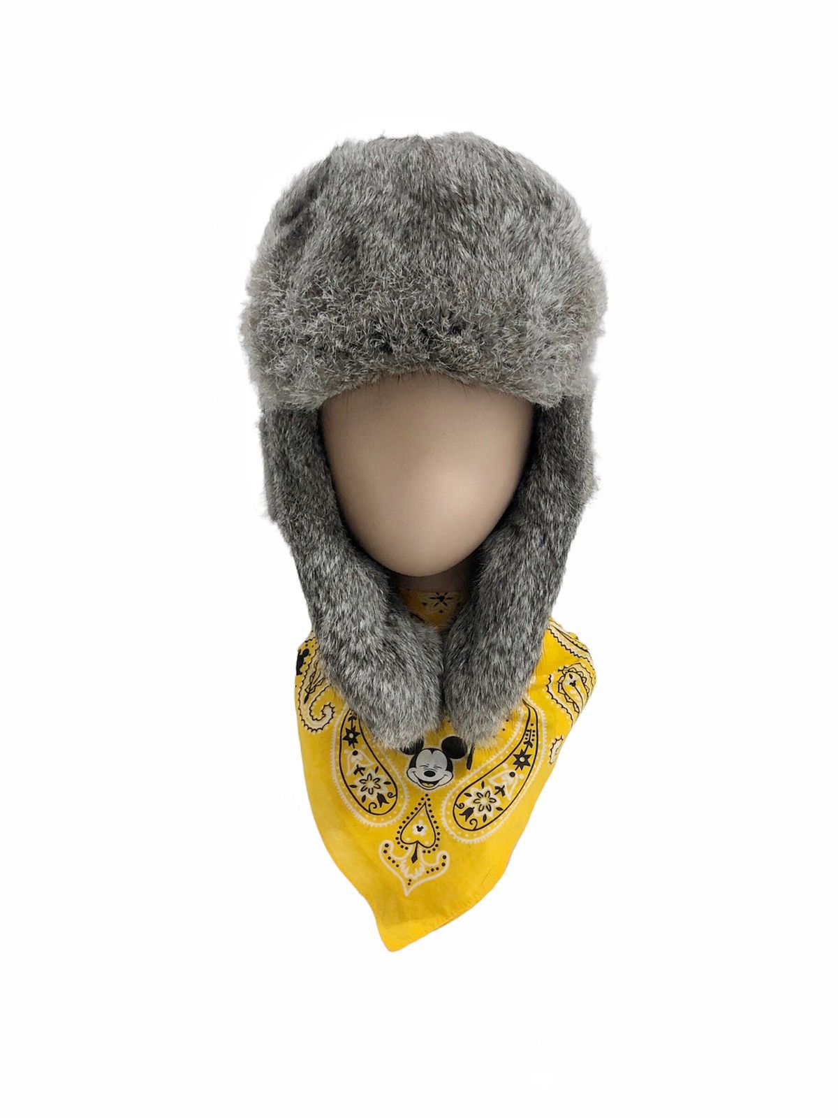 If Six Was Nine Rare Rabbit Fur Trooper hat by Mad Bomber Size ONE SIZE - 9 Thumbnail