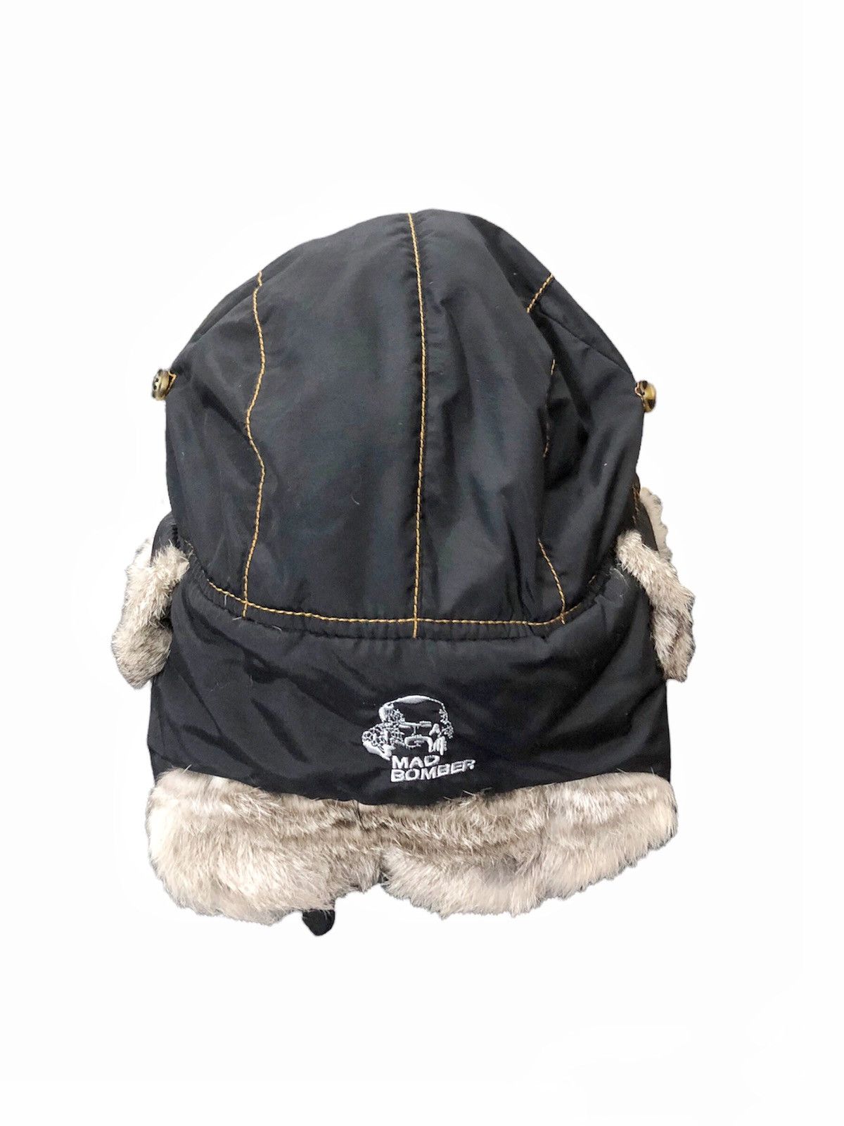 If Six Was Nine Rare Rabbit Fur Trooper hat by Mad Bomber Size ONE SIZE - 3 Thumbnail