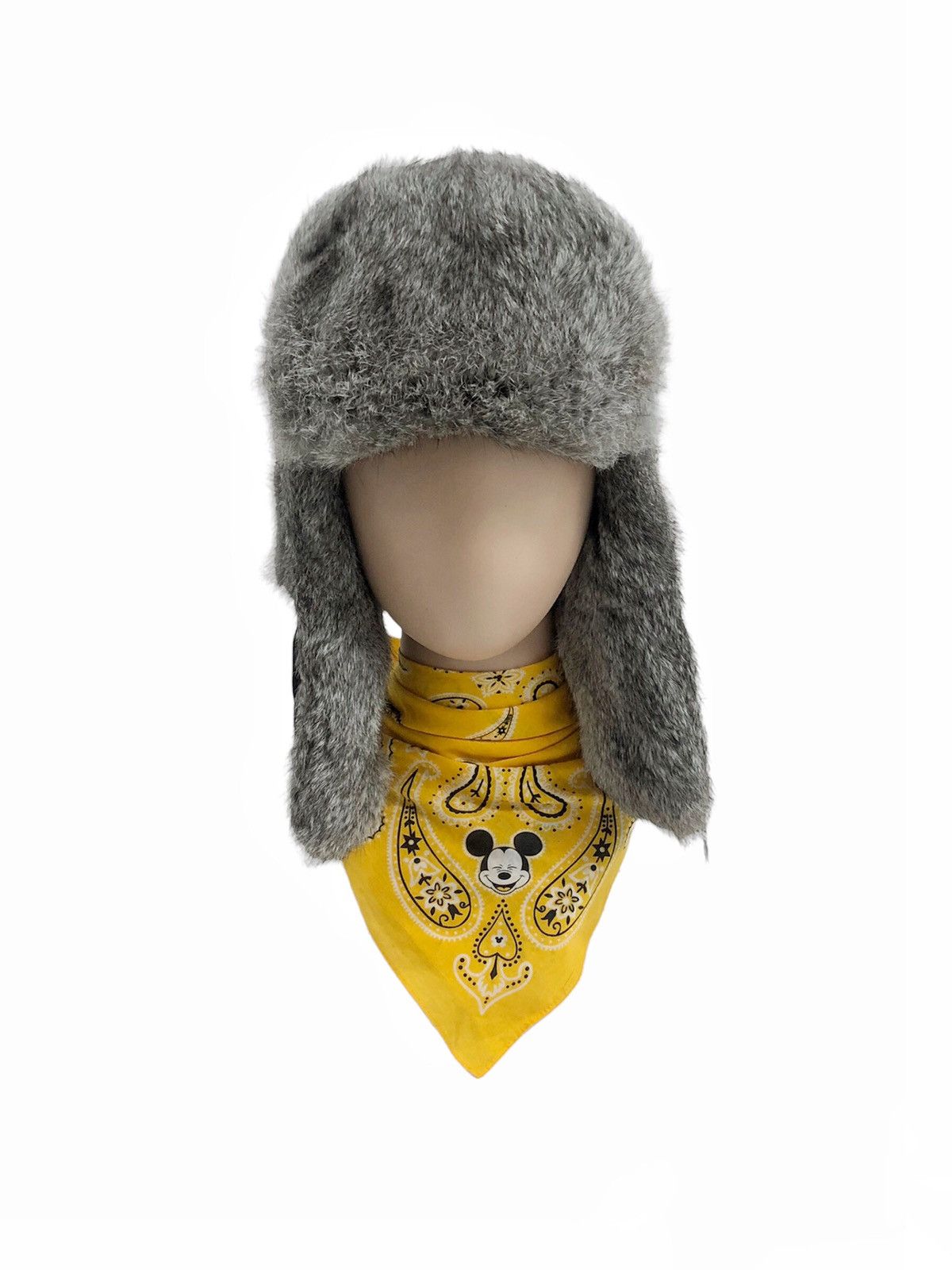 If Six Was Nine Rare Rabbit Fur Trooper hat by Mad Bomber Size ONE SIZE - 7 Thumbnail