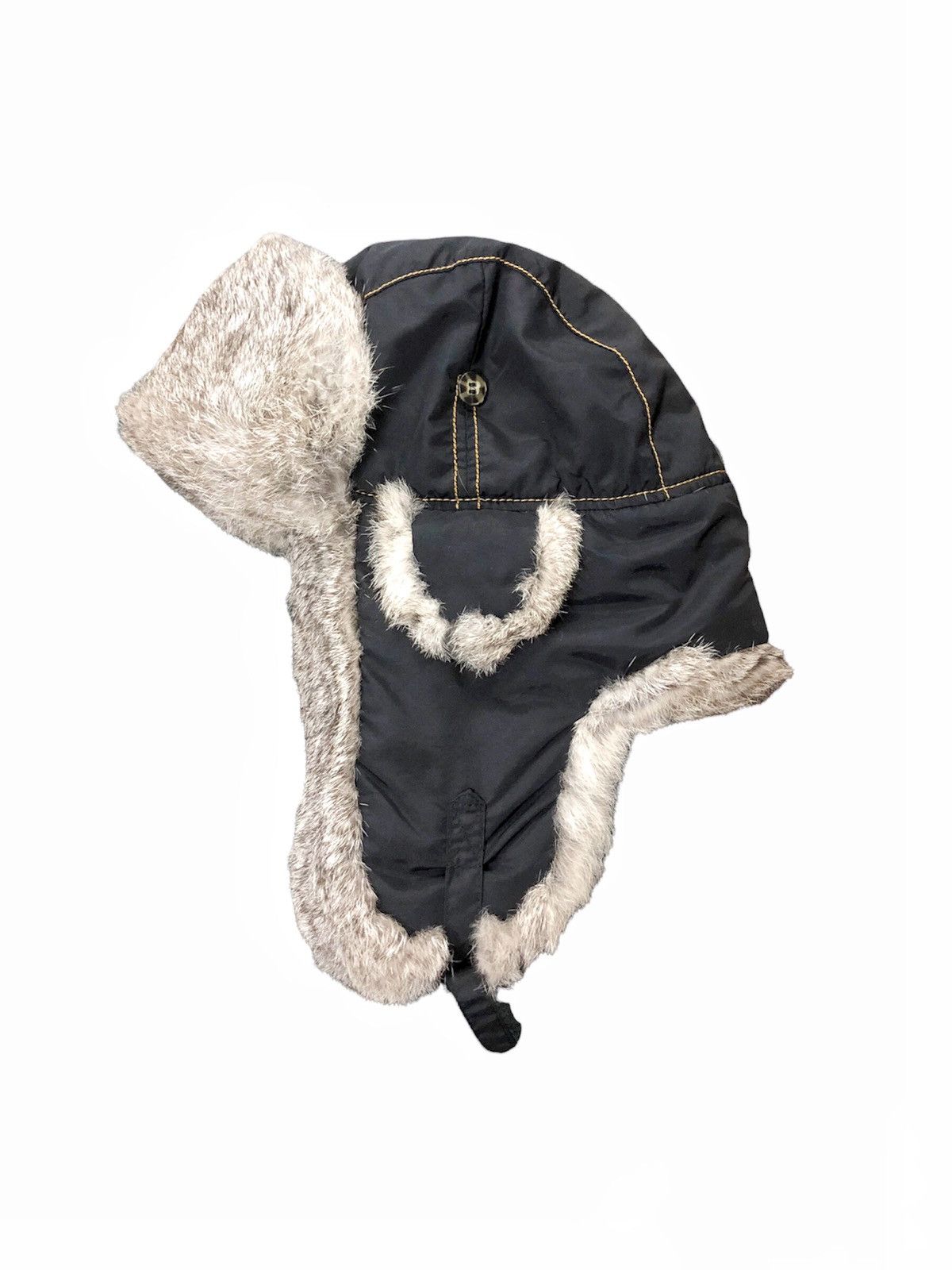 If Six Was Nine Rare Rabbit Fur Trooper hat by Mad Bomber Size ONE SIZE - 1 Thumbnail